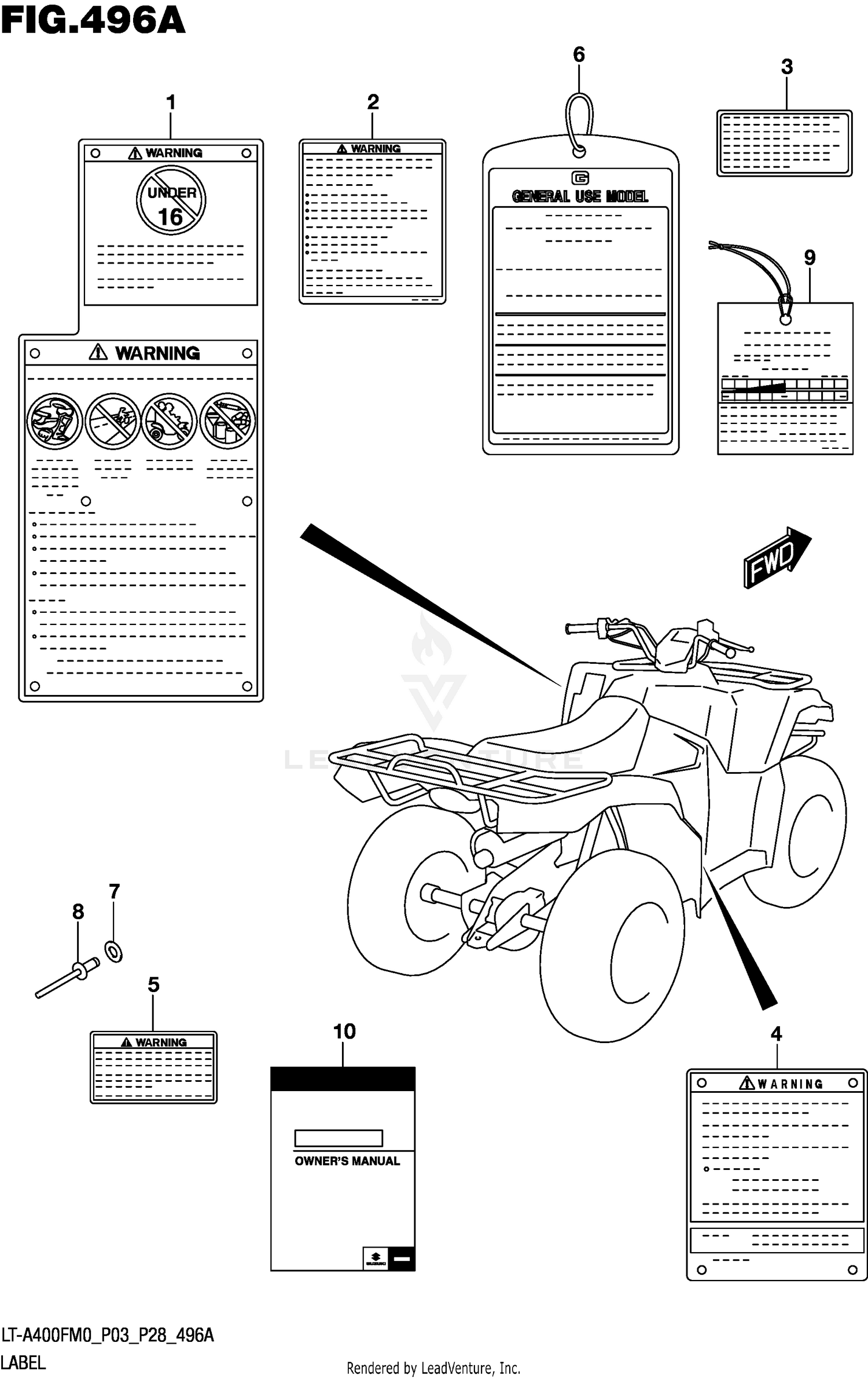 LABEL (LT-A400FM0 P03)