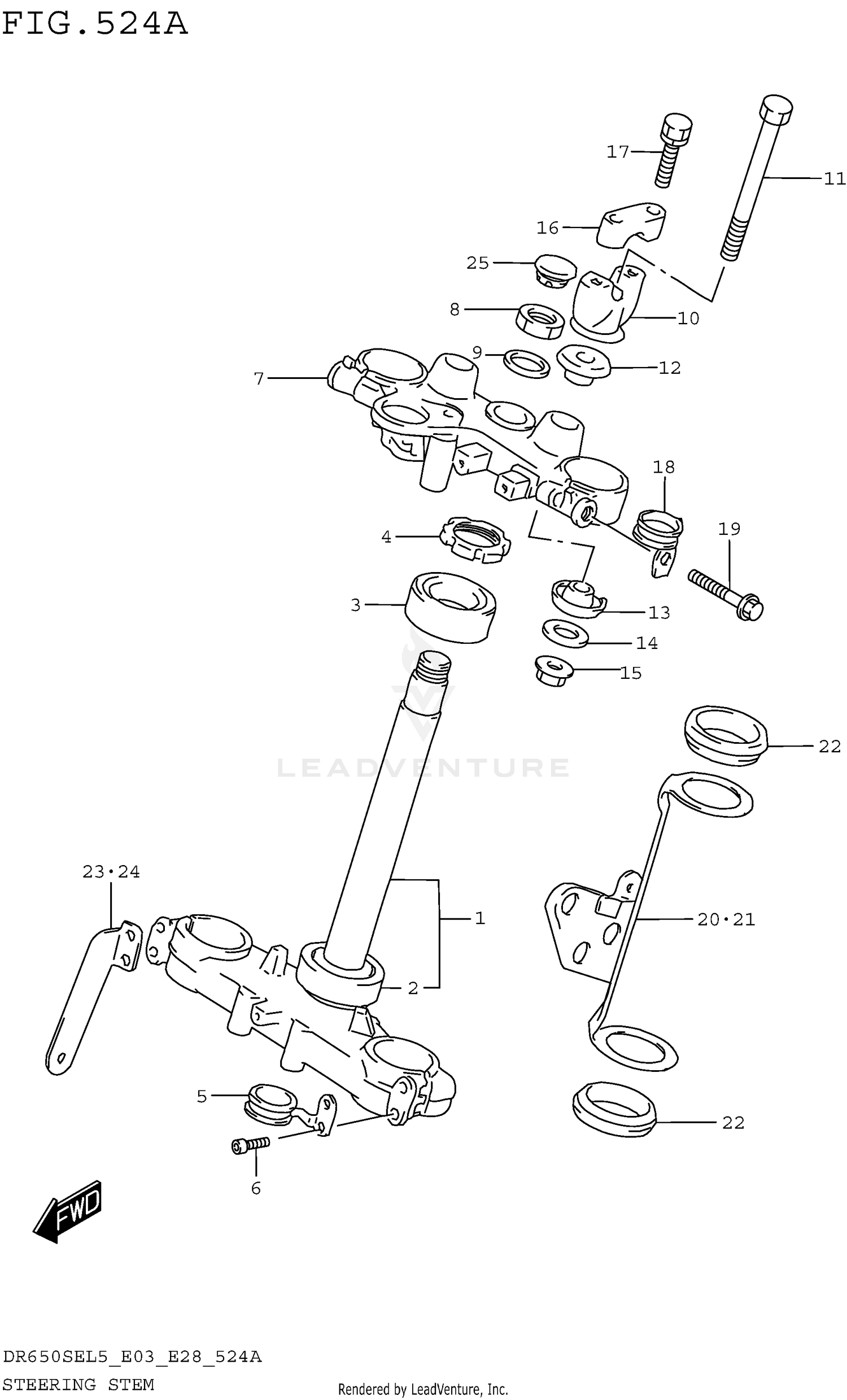 STEERING STEM