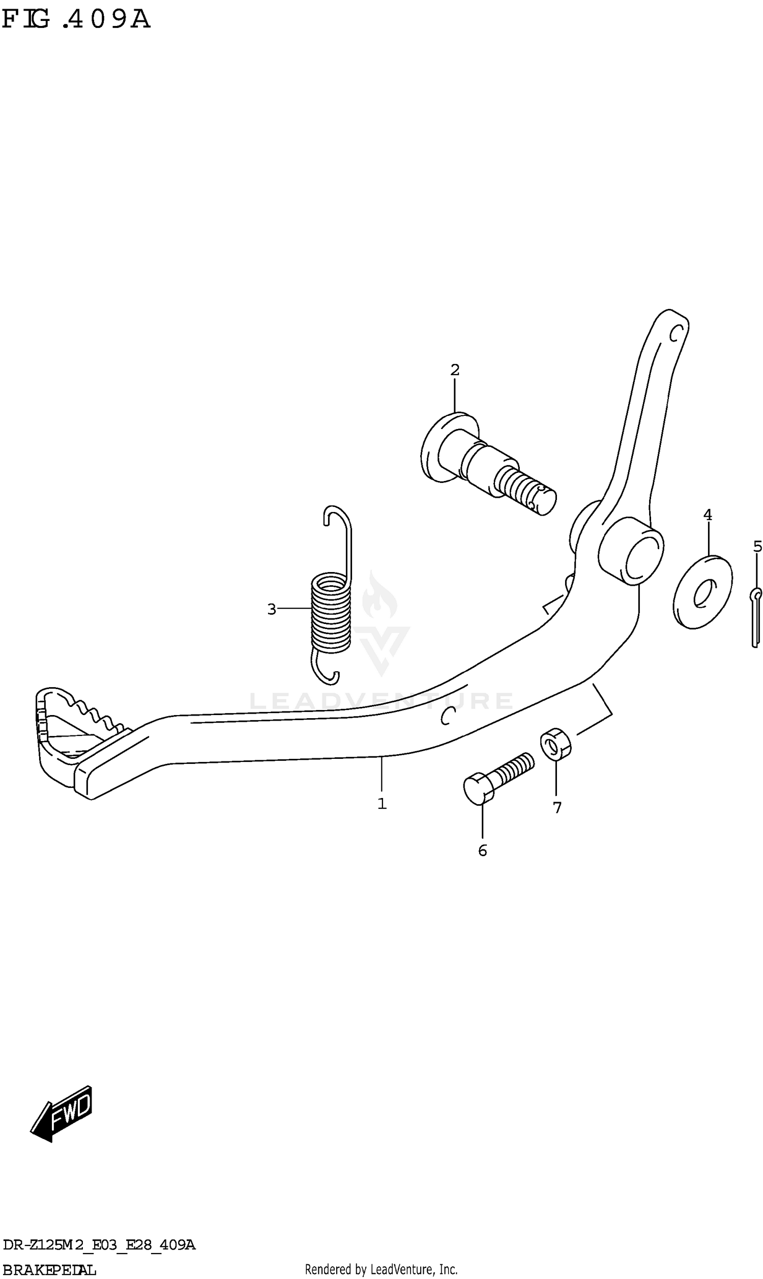 BRAKE PEDAL