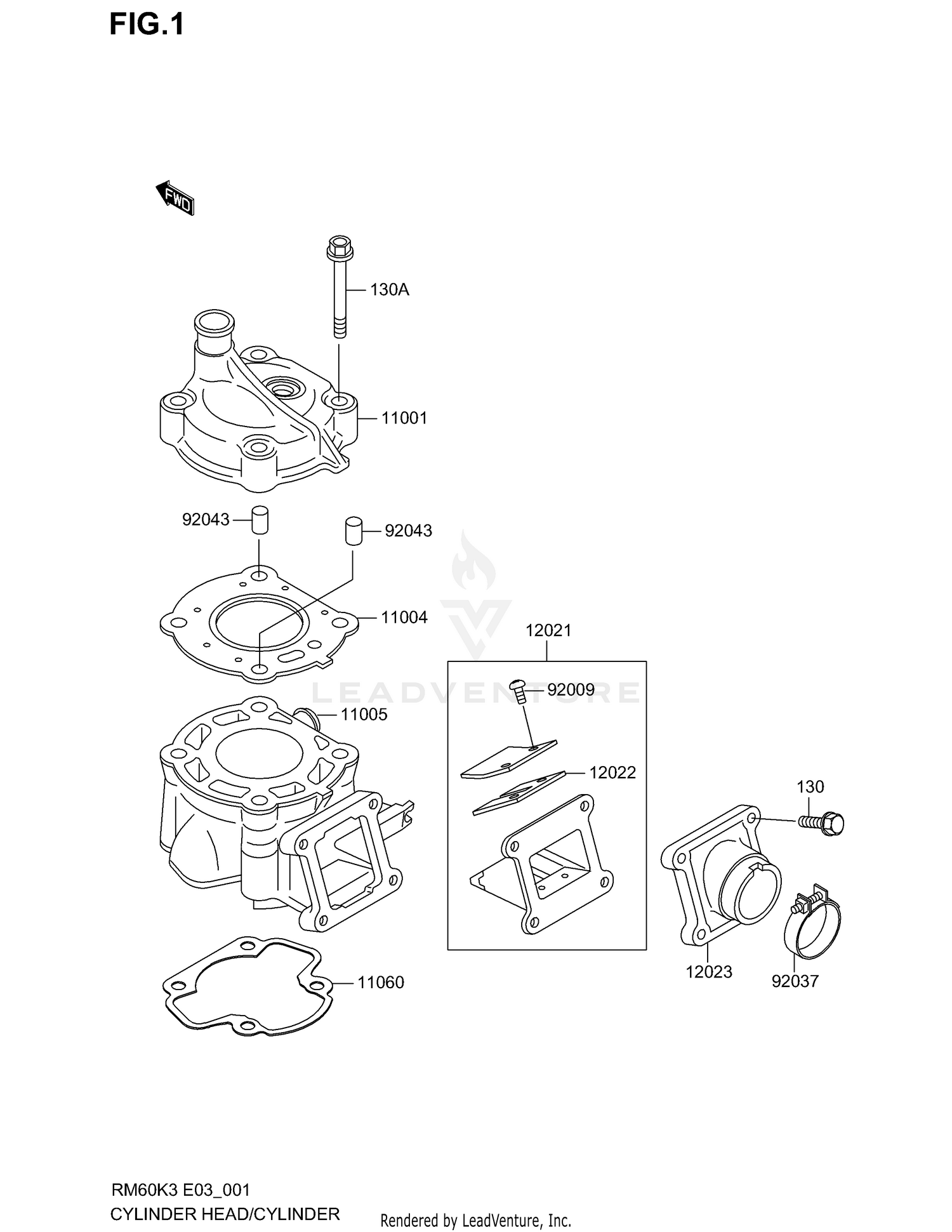 CYLINDER HEAD/CYLINDER