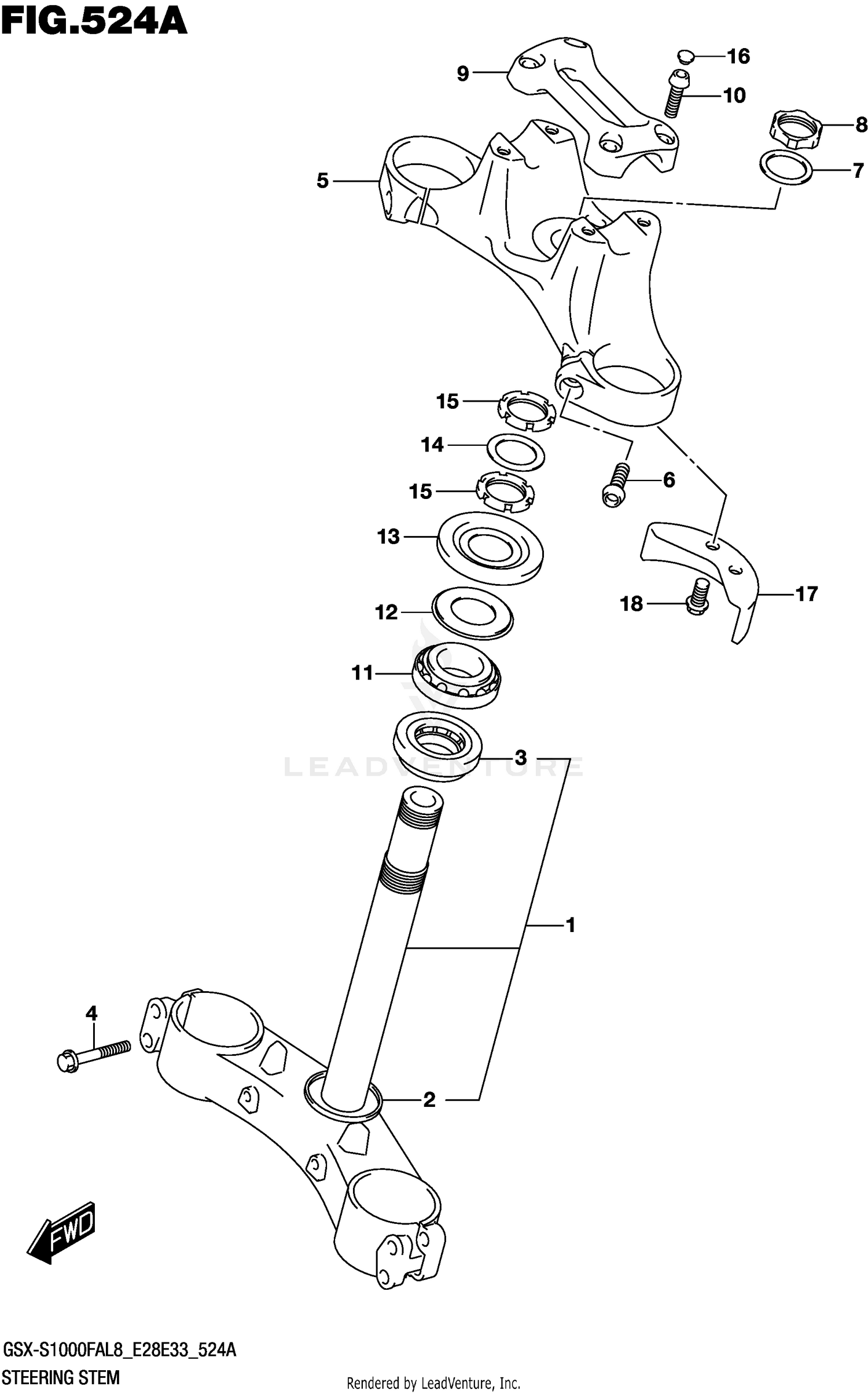 STEERING STEM