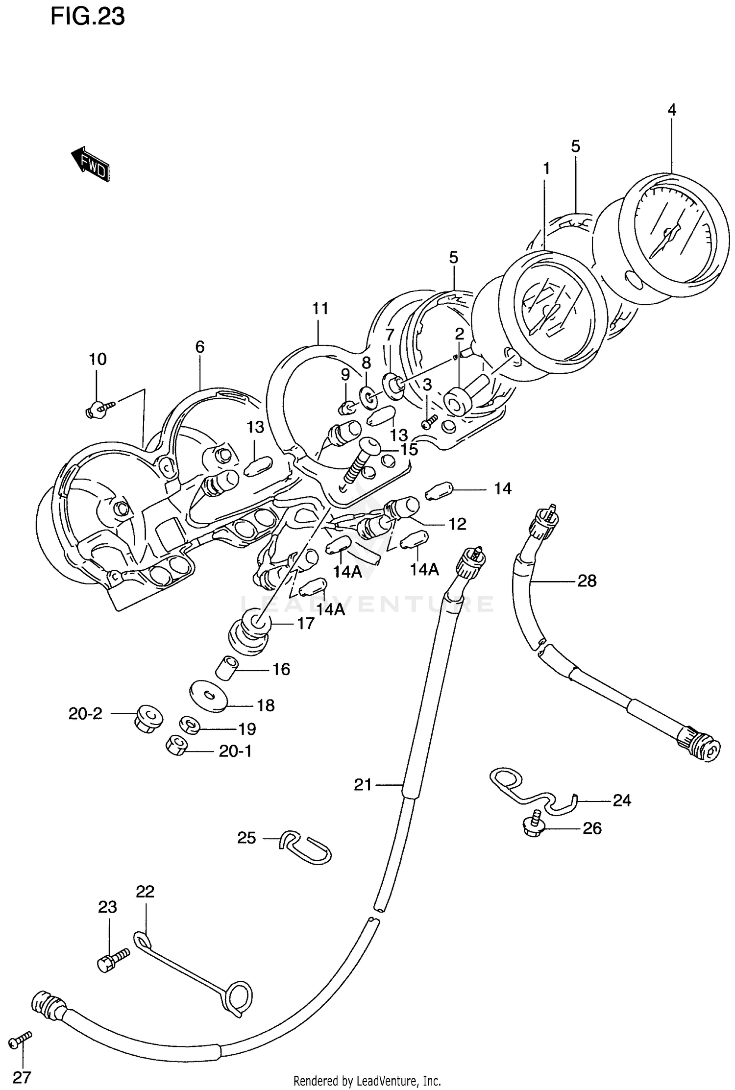 SPEEDOMETER - TACHOMETER