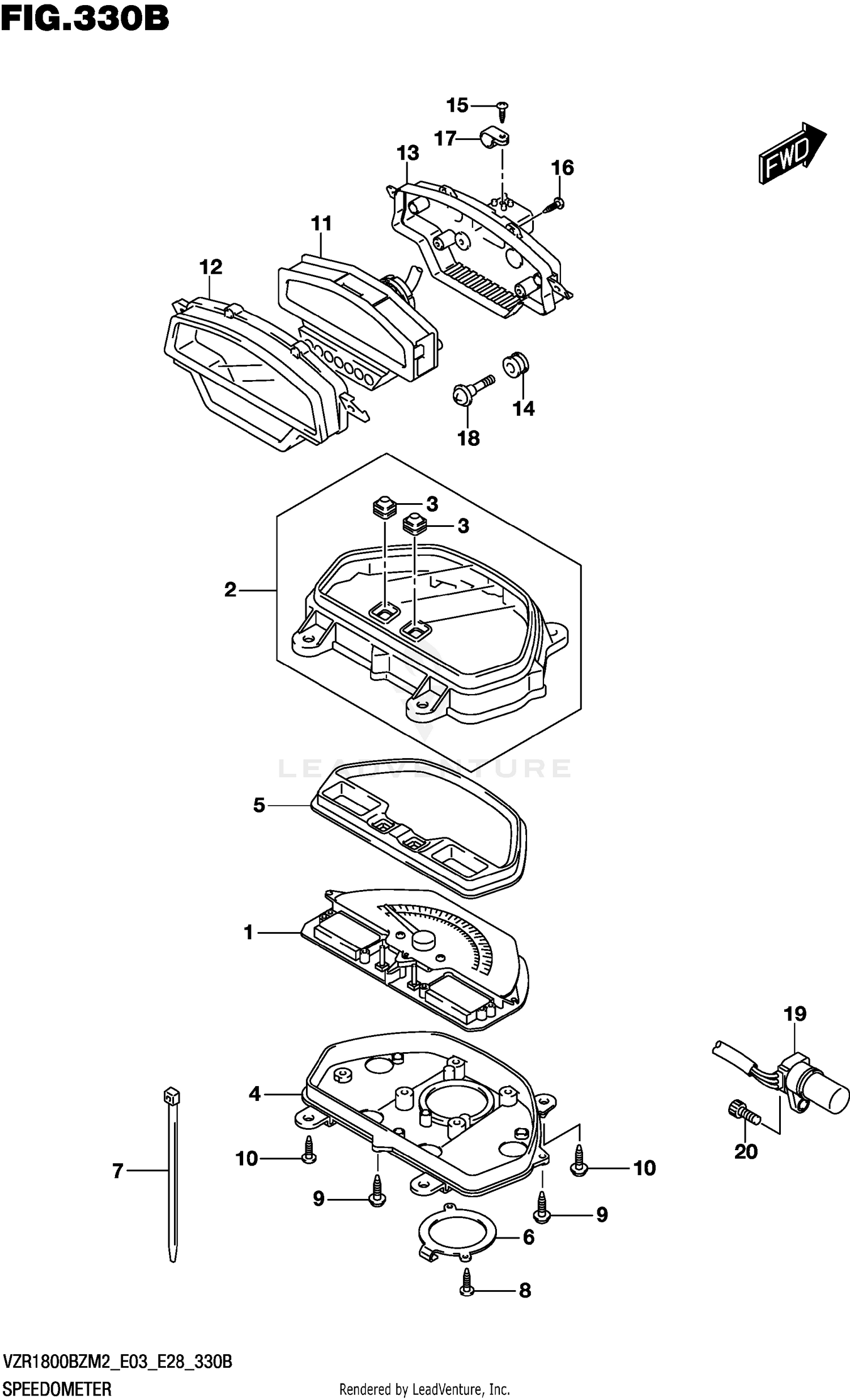 SPEEDOMETER (E03,E33)