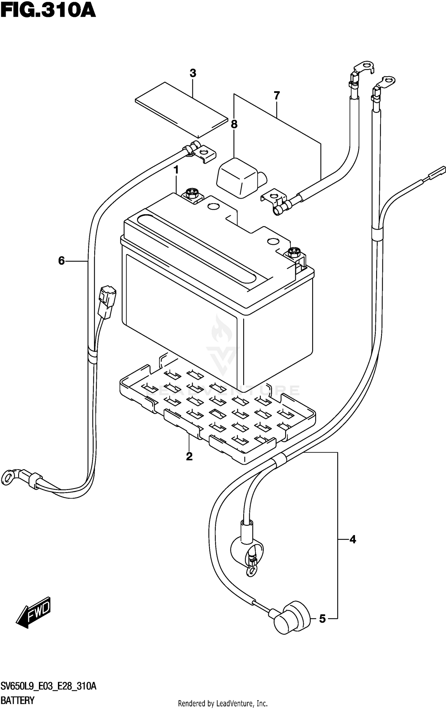 BATTERY (SV650L9 E03)