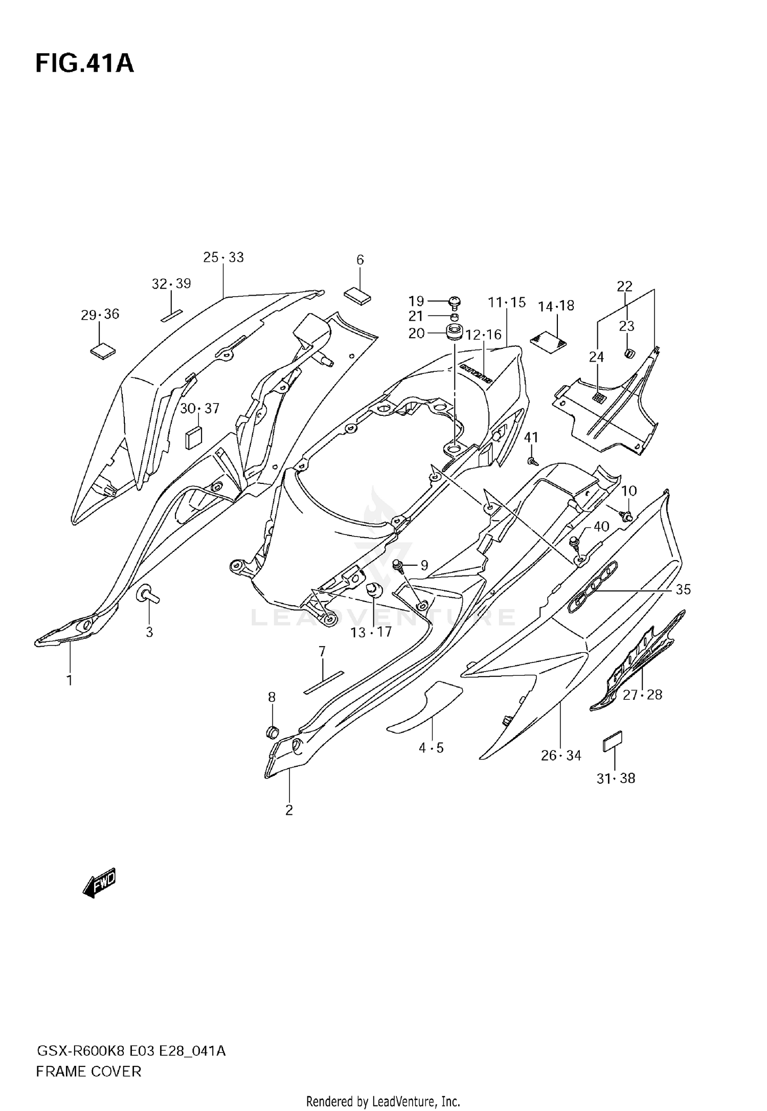 FRAME COVER (MODEL K9)