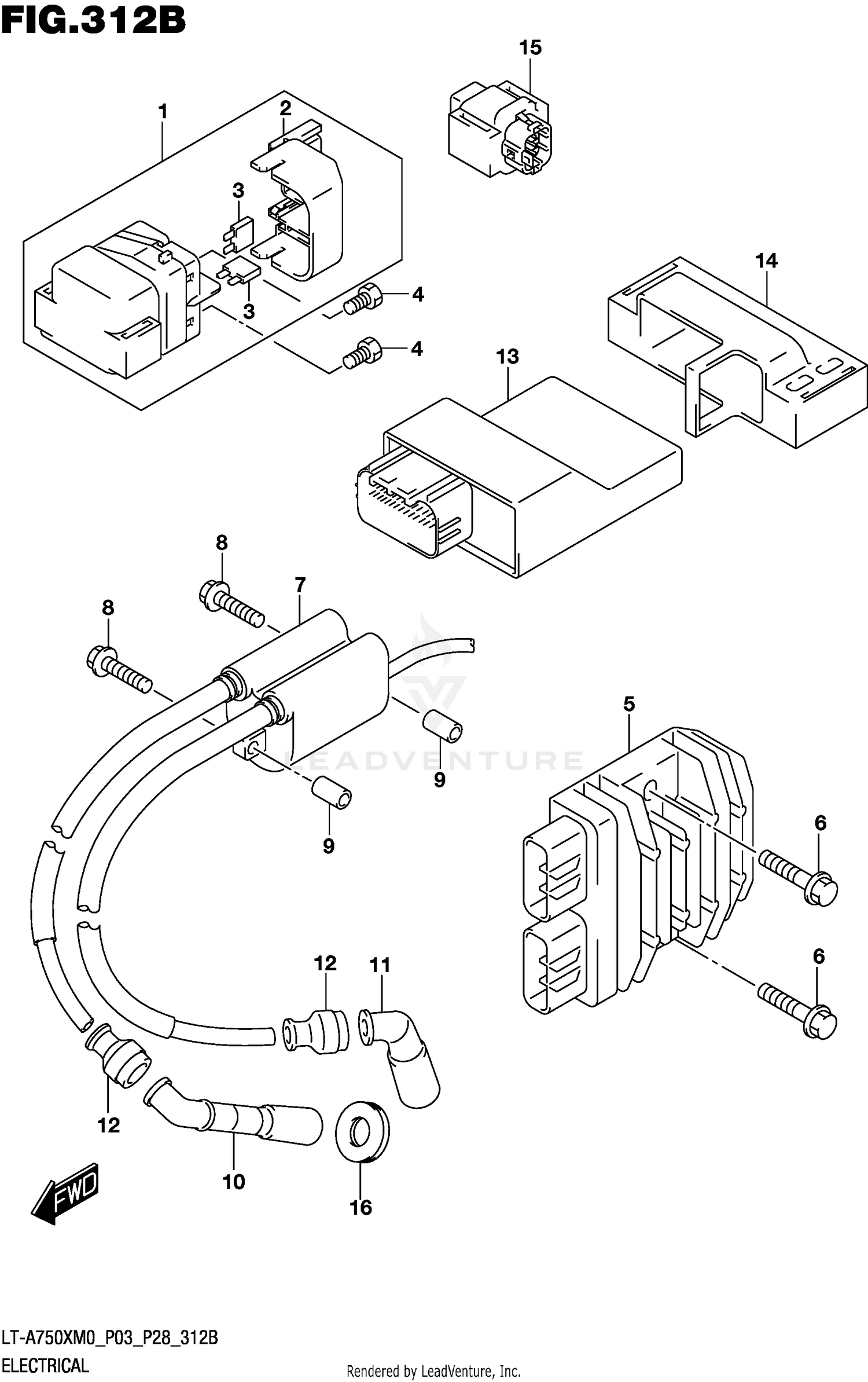 ELECTRICAL (LT-A750XM0 P28)