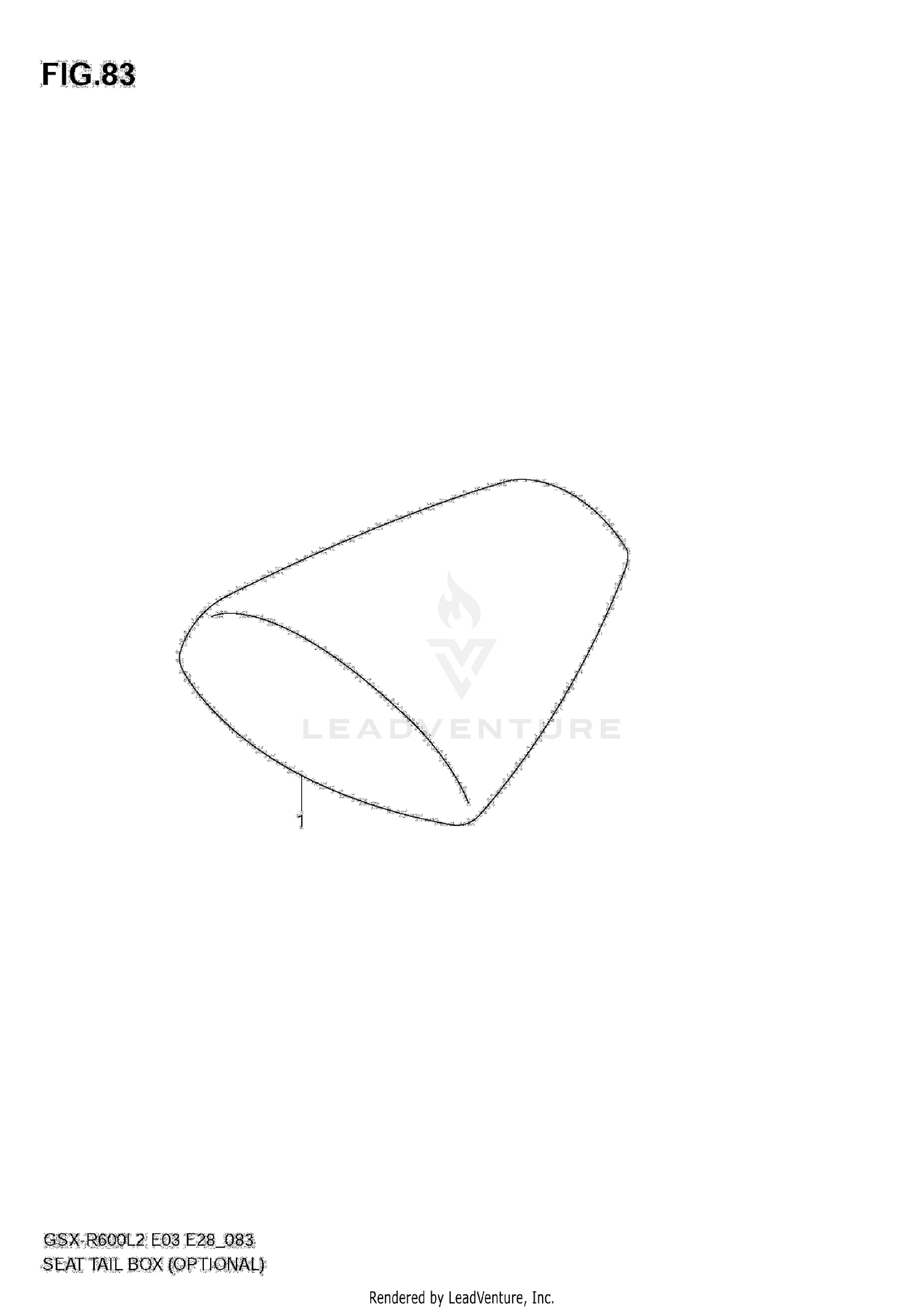 SEAT TAIL BOX (OPTIONAL)