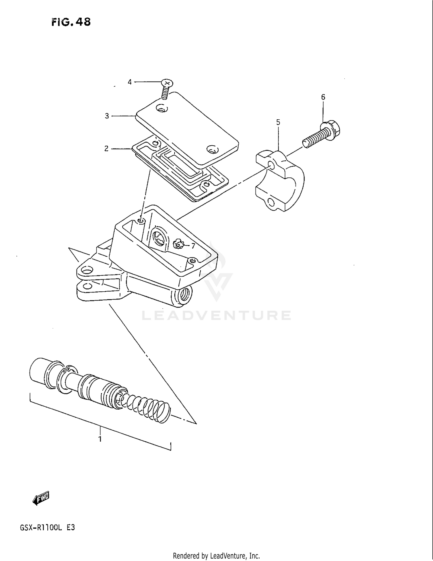 FRONT MASTER CYLINDER