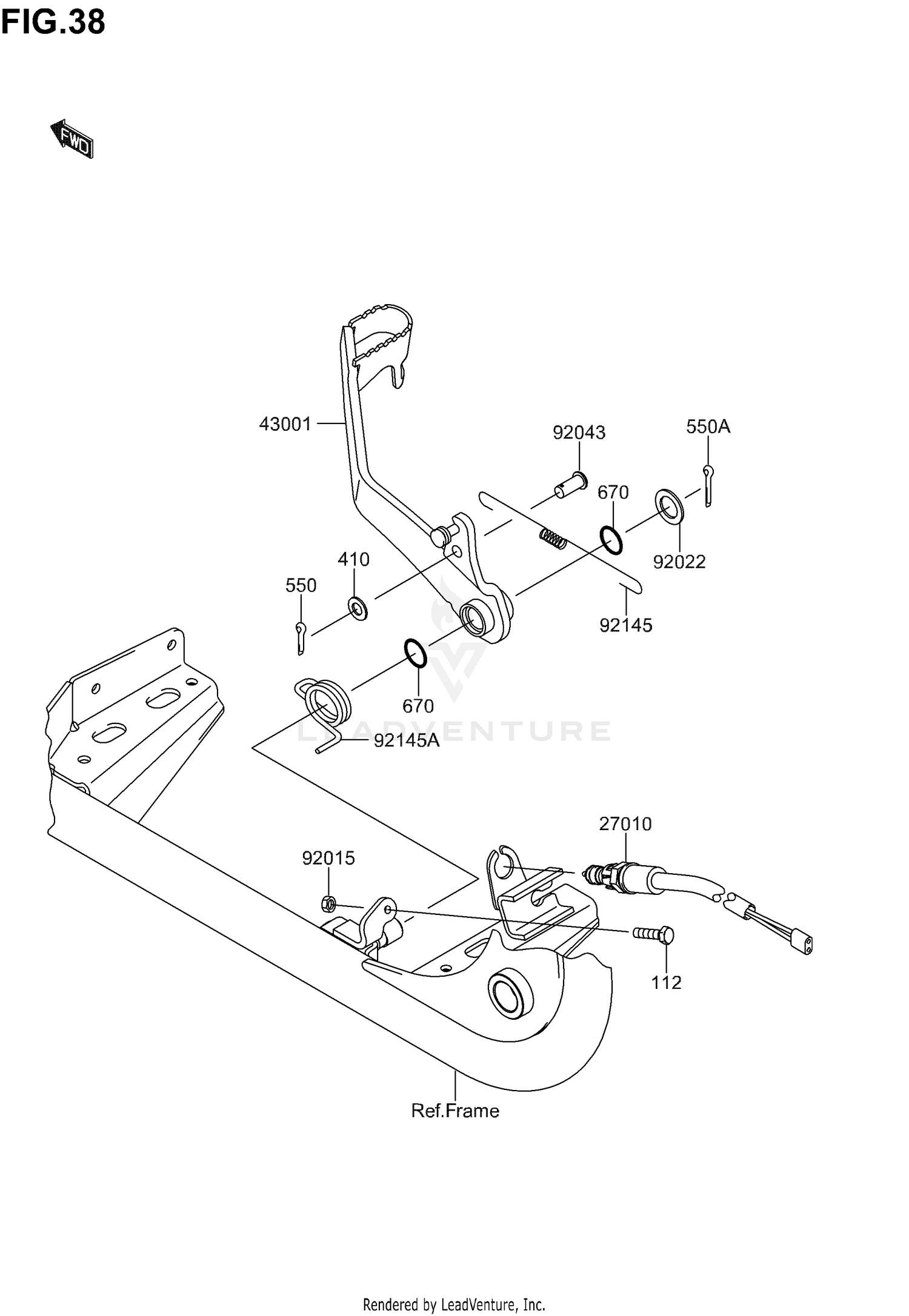 BRAKE PEDAL