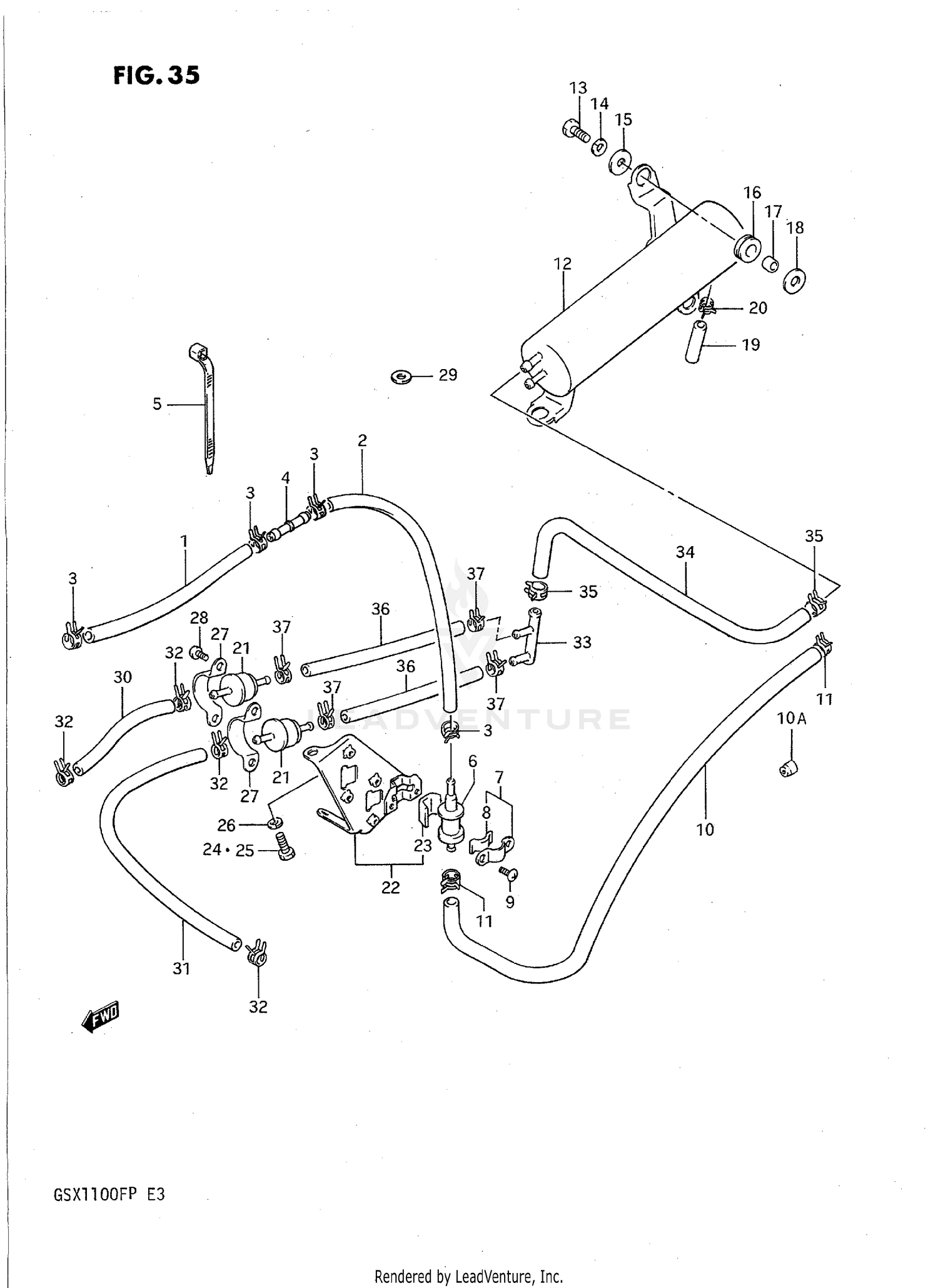 CANISTER (CALIFORNIA ONLY)