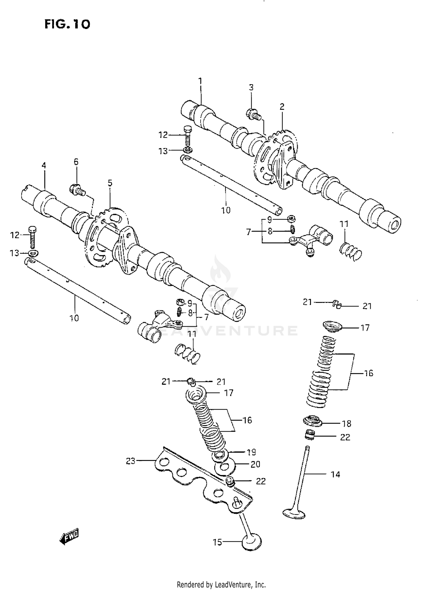 CAM SHAFT-VALVE