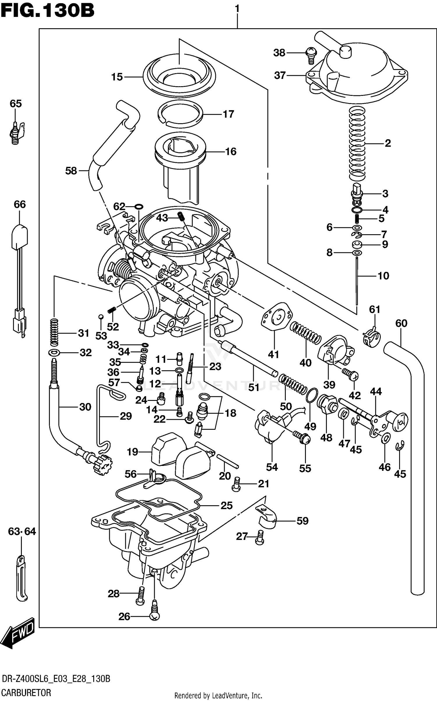 CARBURETOR (DR-Z400SL6 E28)
