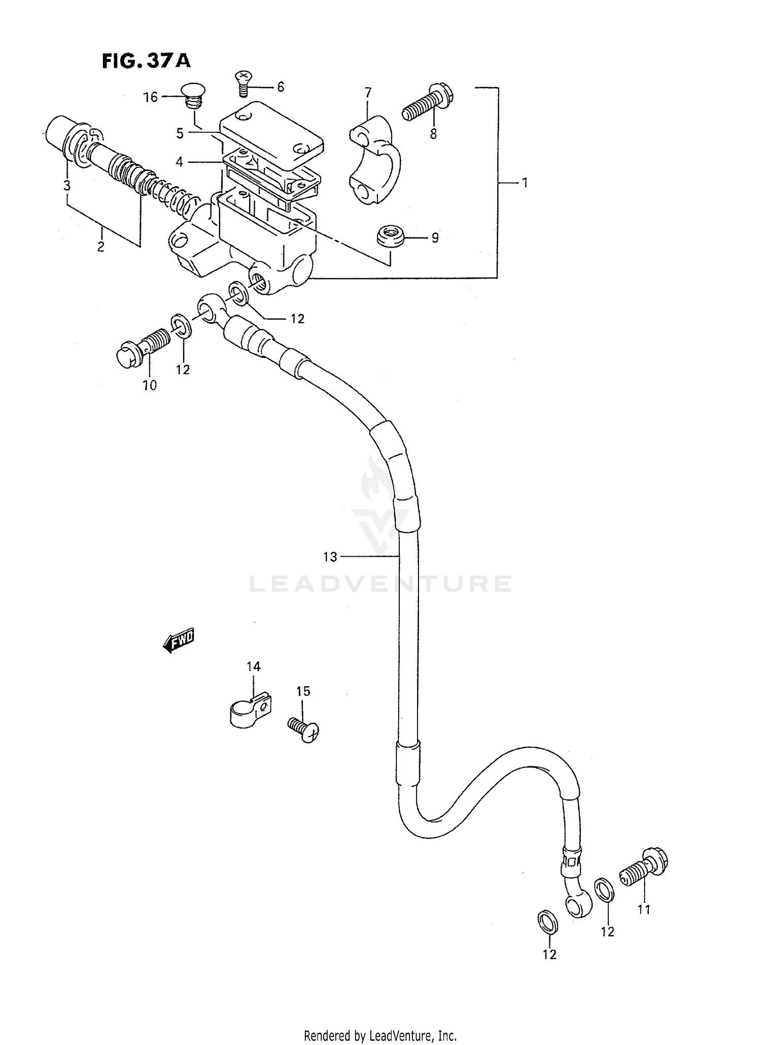 FRONT MASTER CYLINDER (MODEL T)