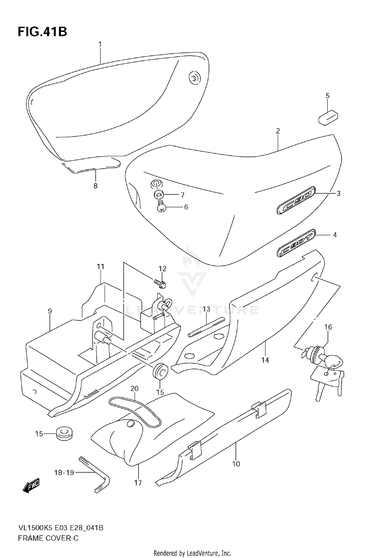 FRAME COVER (MODEL K8)