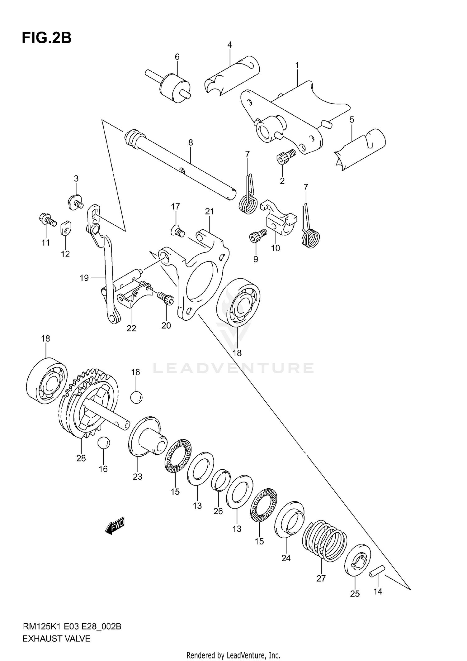 EXHAUST VALVE (MODEL K4/K5/K6)