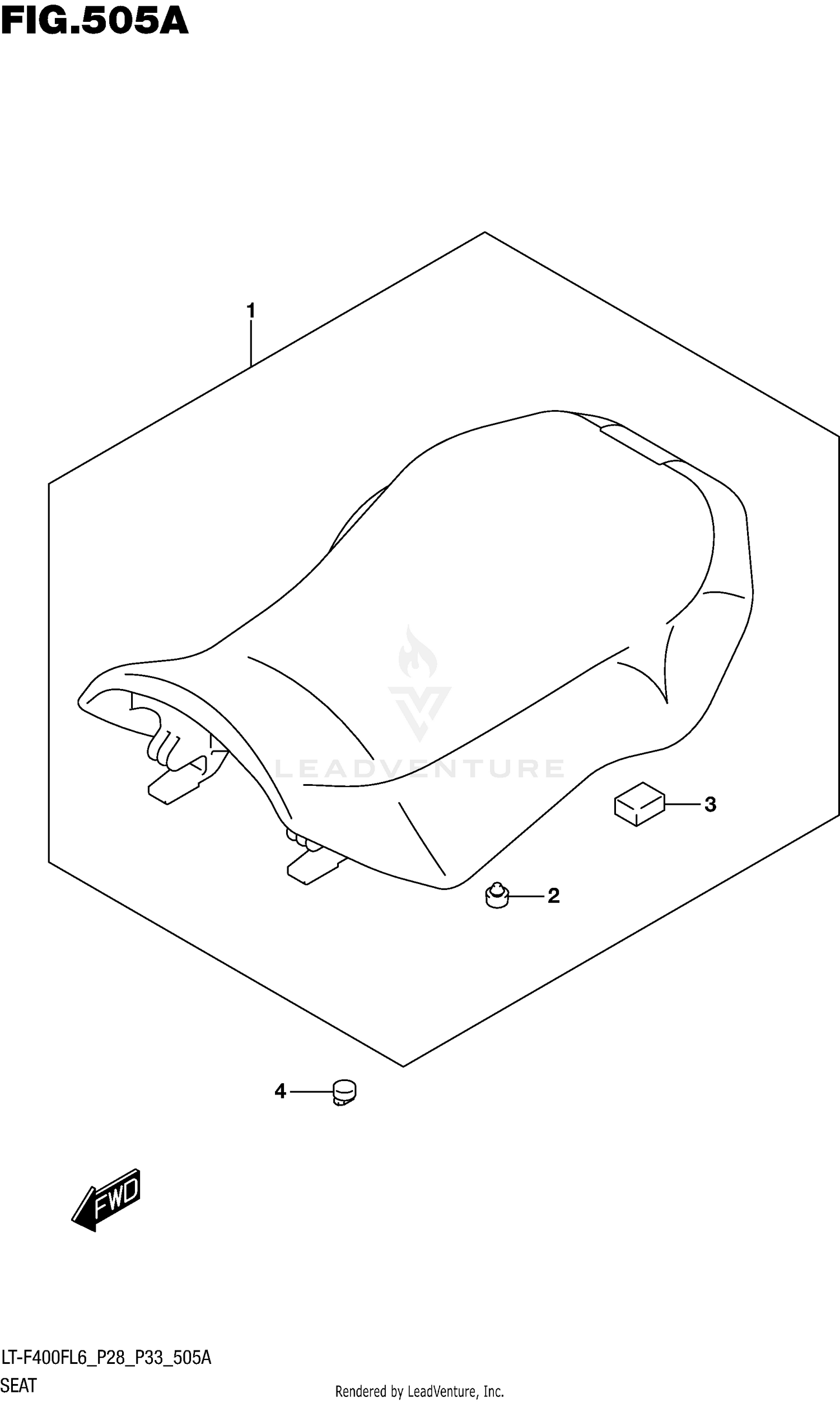 SEAT (LT-F400FL6 P28)