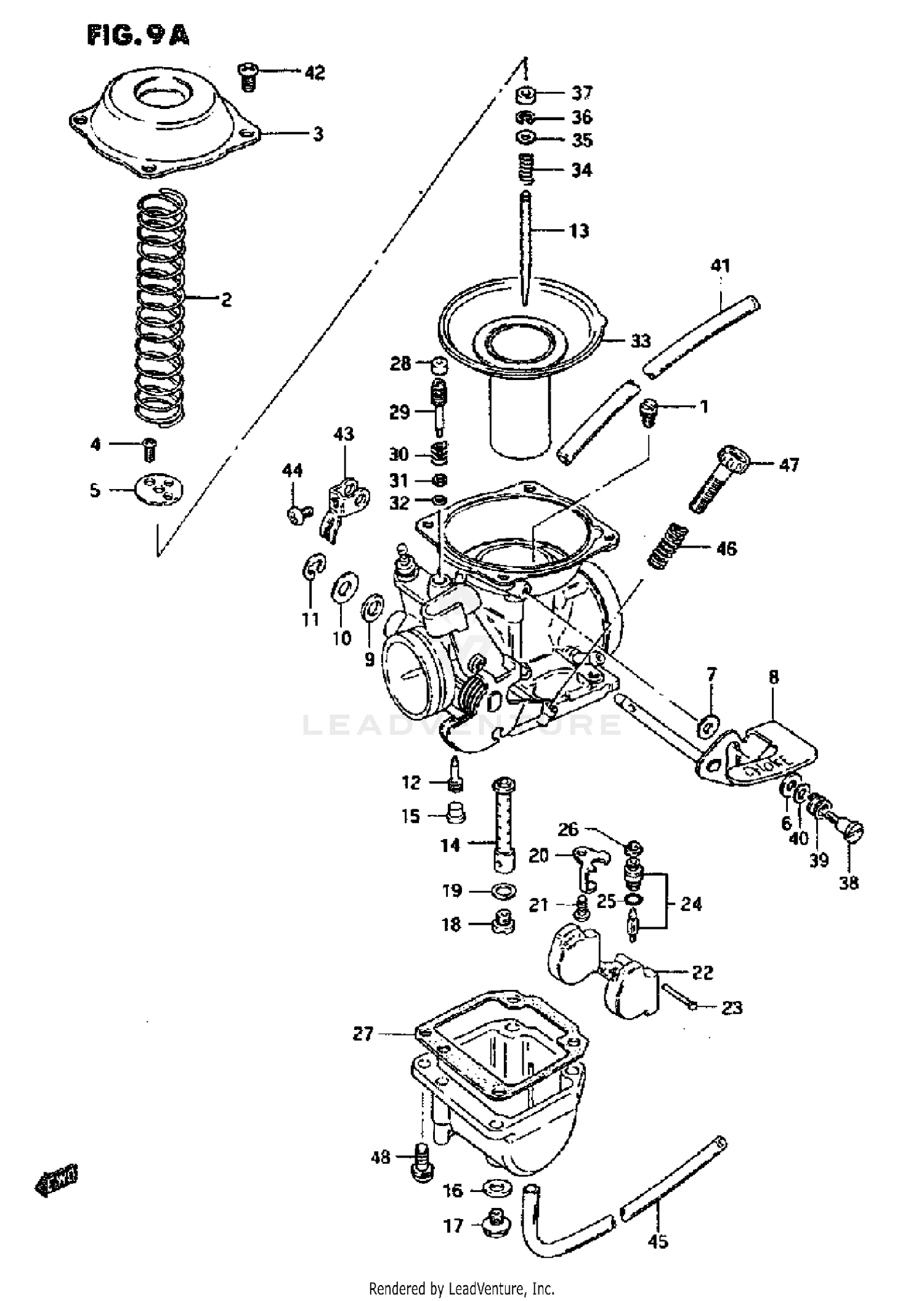 CARBURETOR (MODEL S/T)