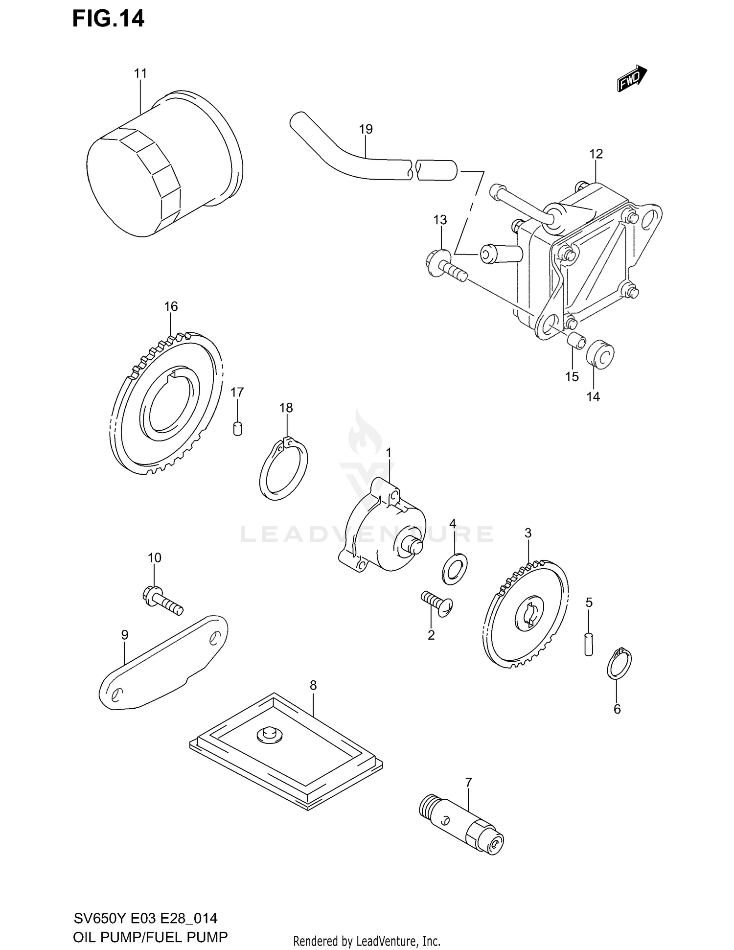 OIL PUMP / FUEL PUMP