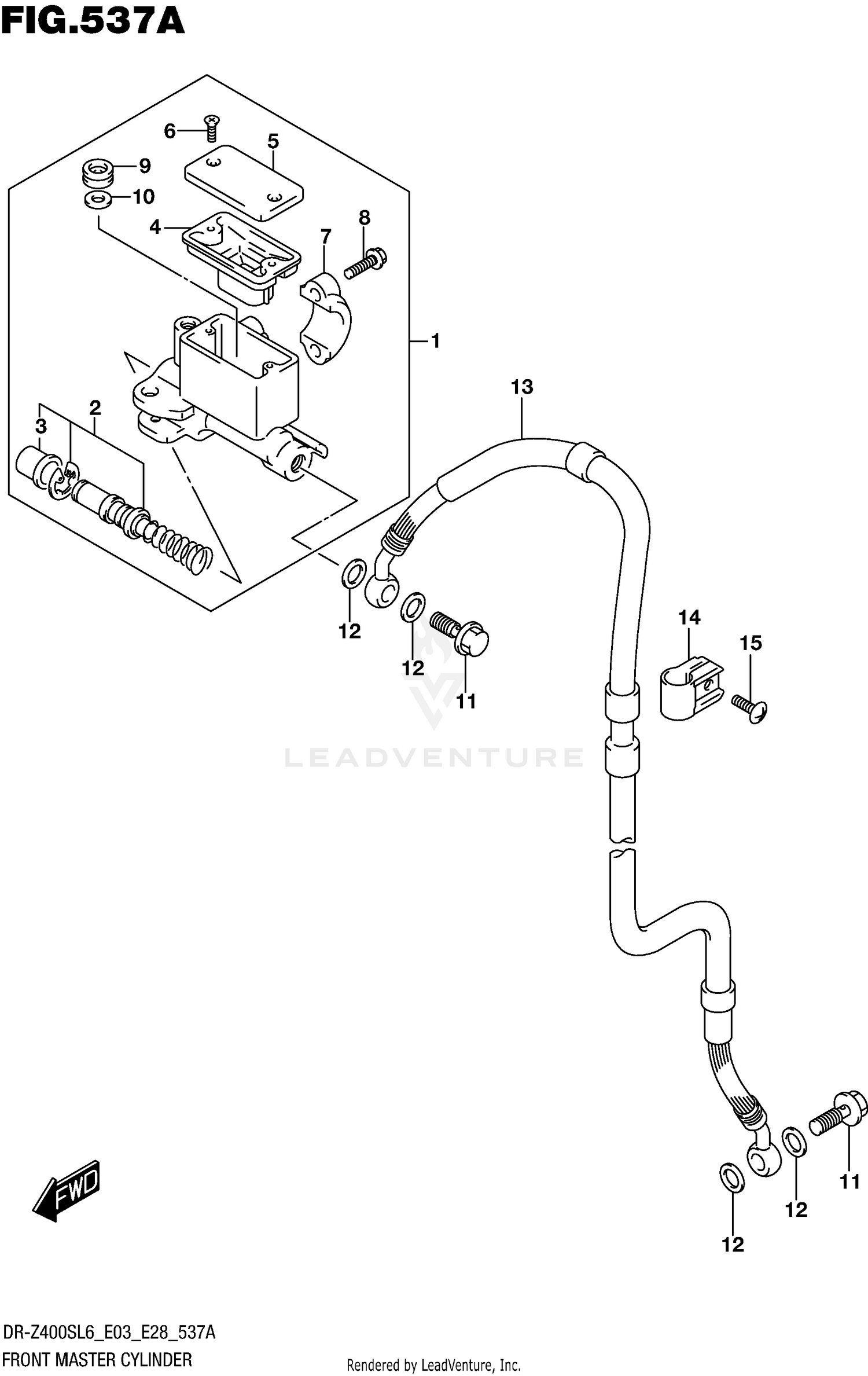 FRONT MASTER CYLINDER