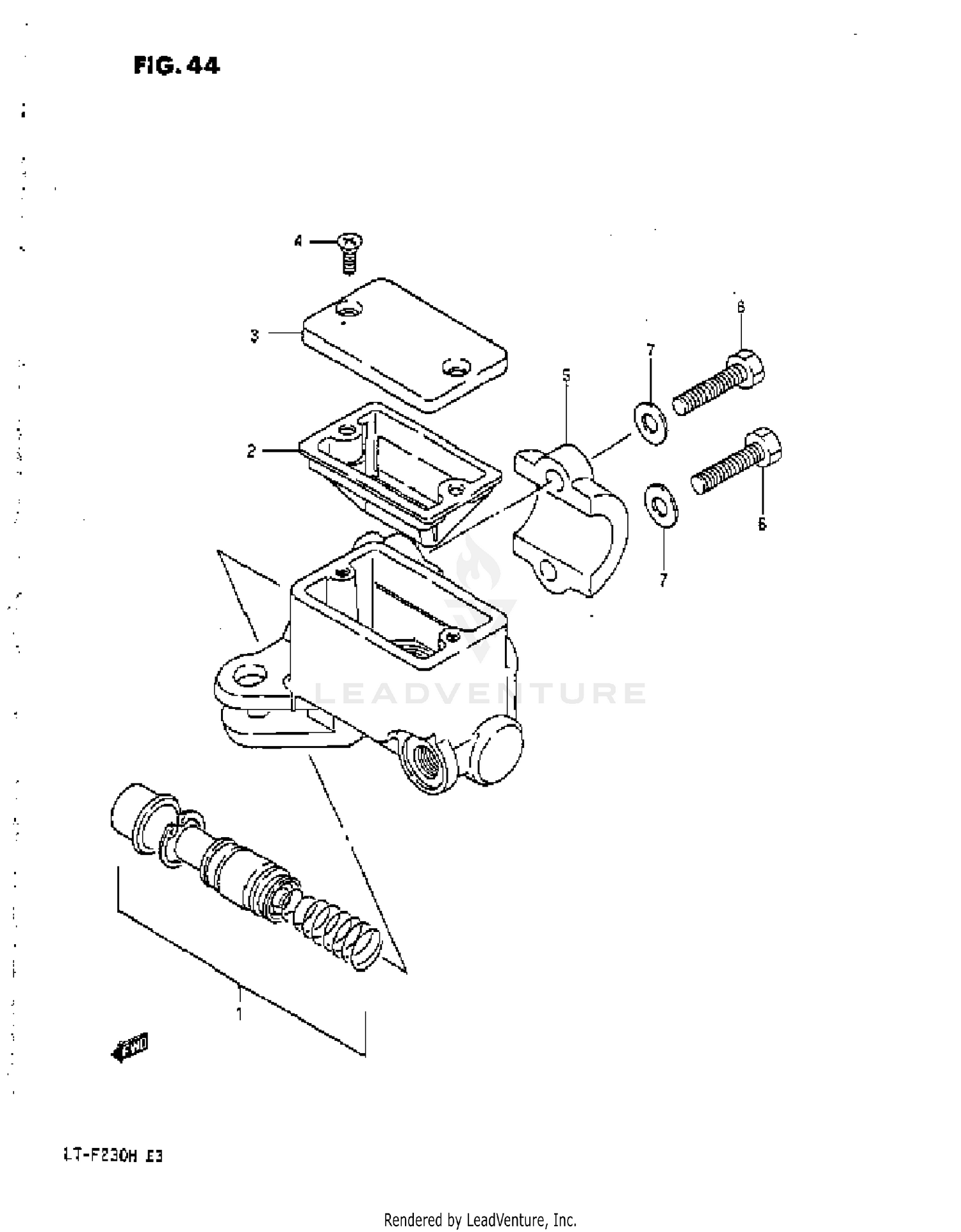 FRONT MASTER CYLINDER