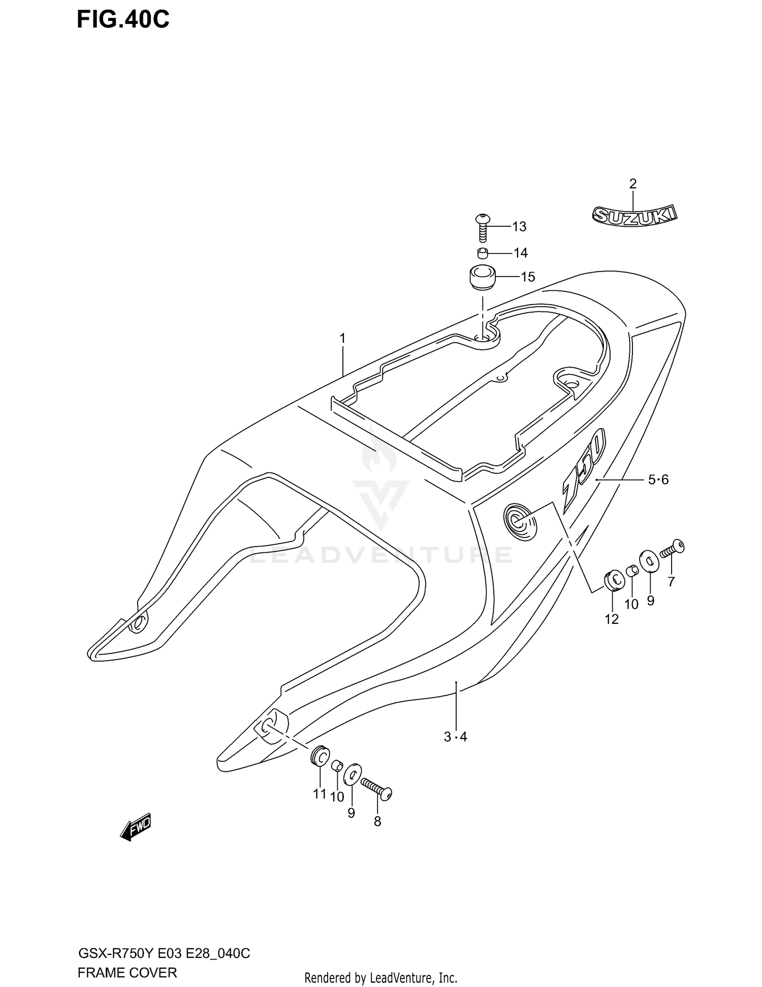 FRAME COVER (MODEL K3)