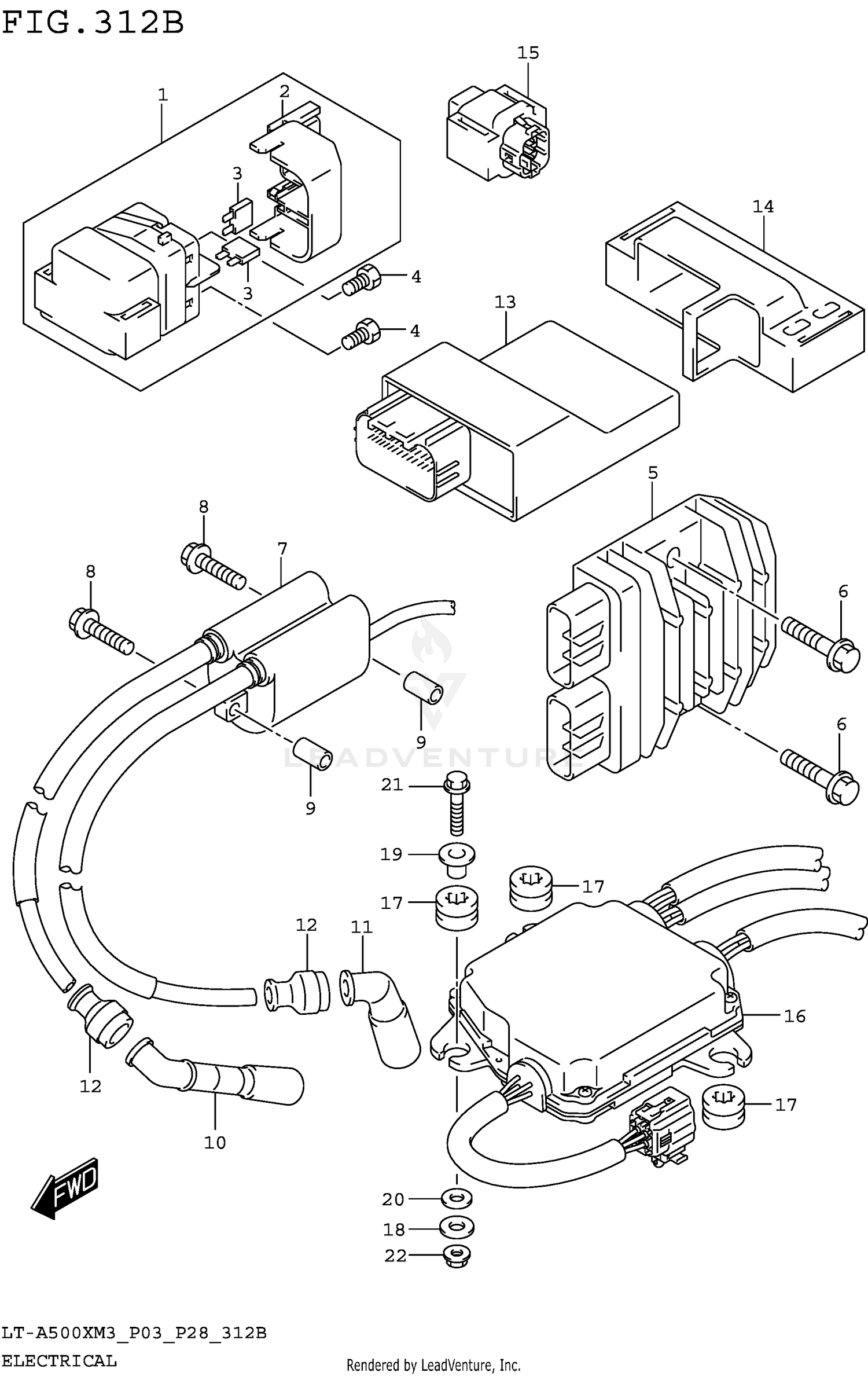 ELECTRICAL (LT-A500XPM3 P28)