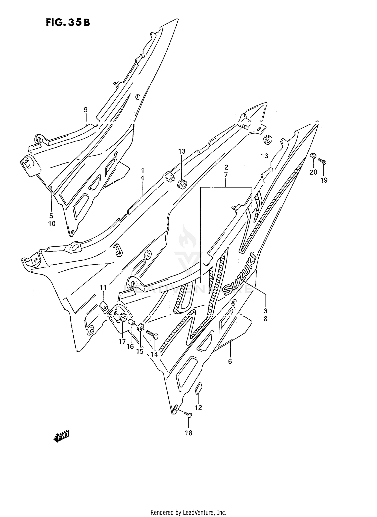 FRAME COVER (MODEL N/P)