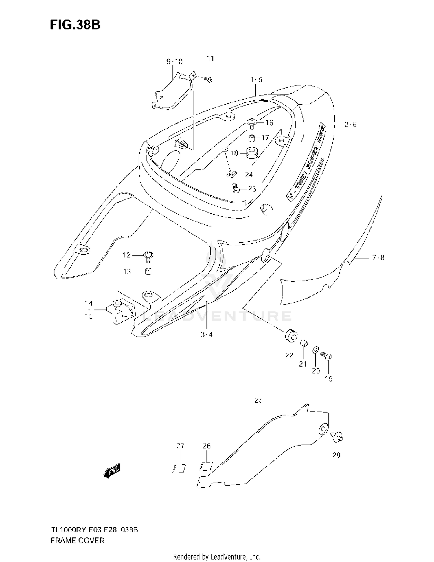 FRAME COVER (MODEL Y)