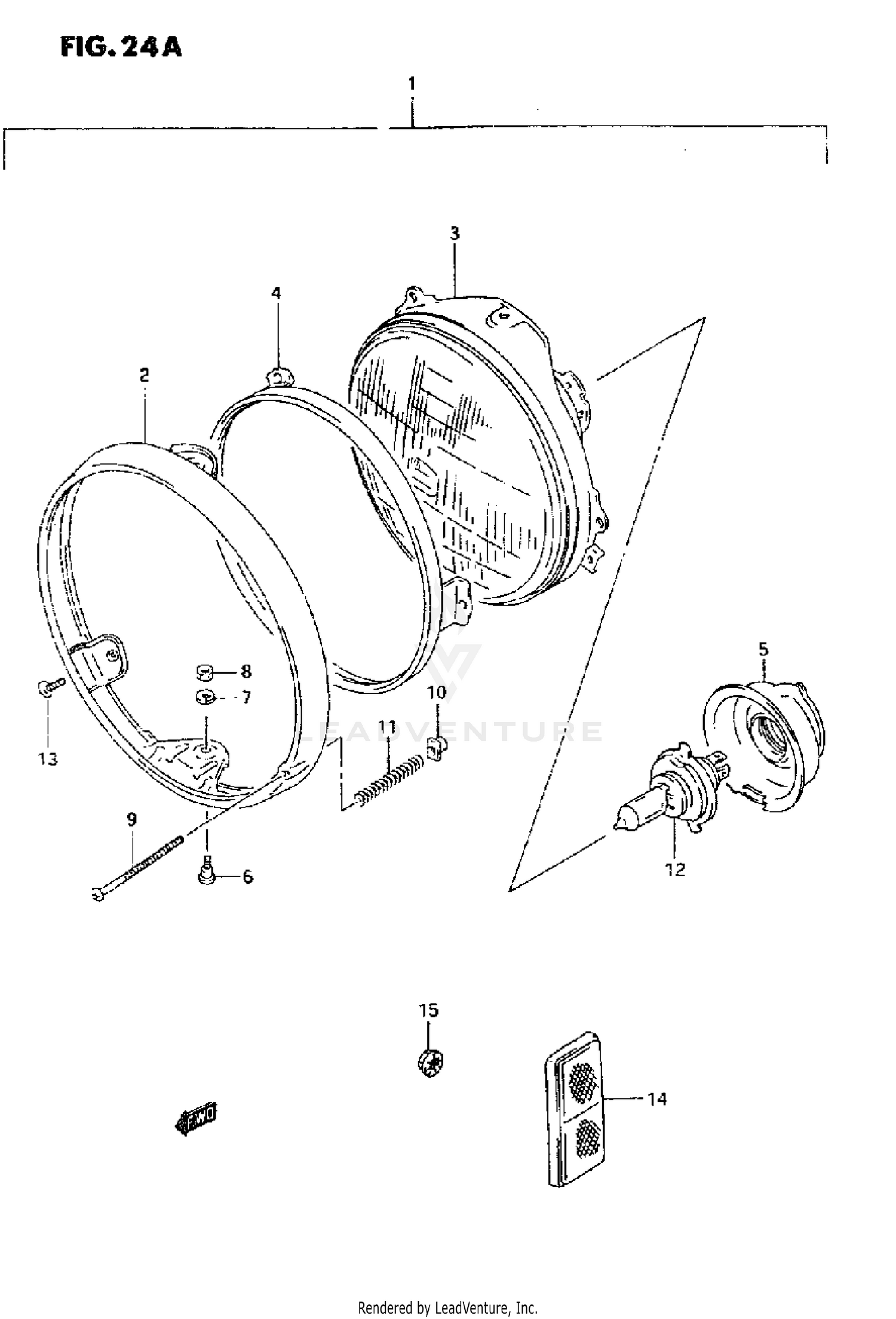 HEADLAMP (MODEL R/S/T)