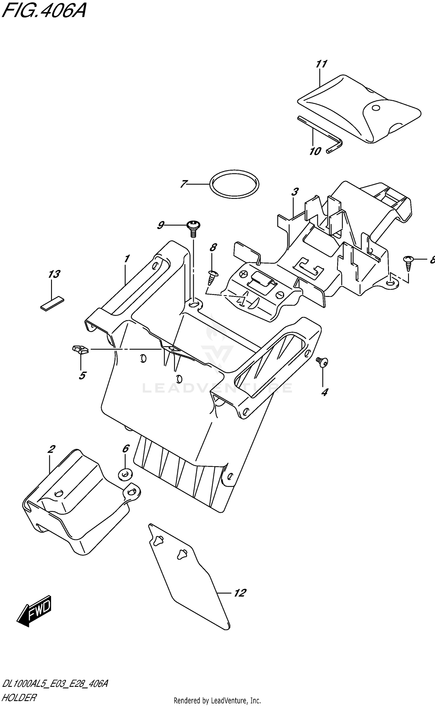 HOLDER (DL1000AL5 E03)