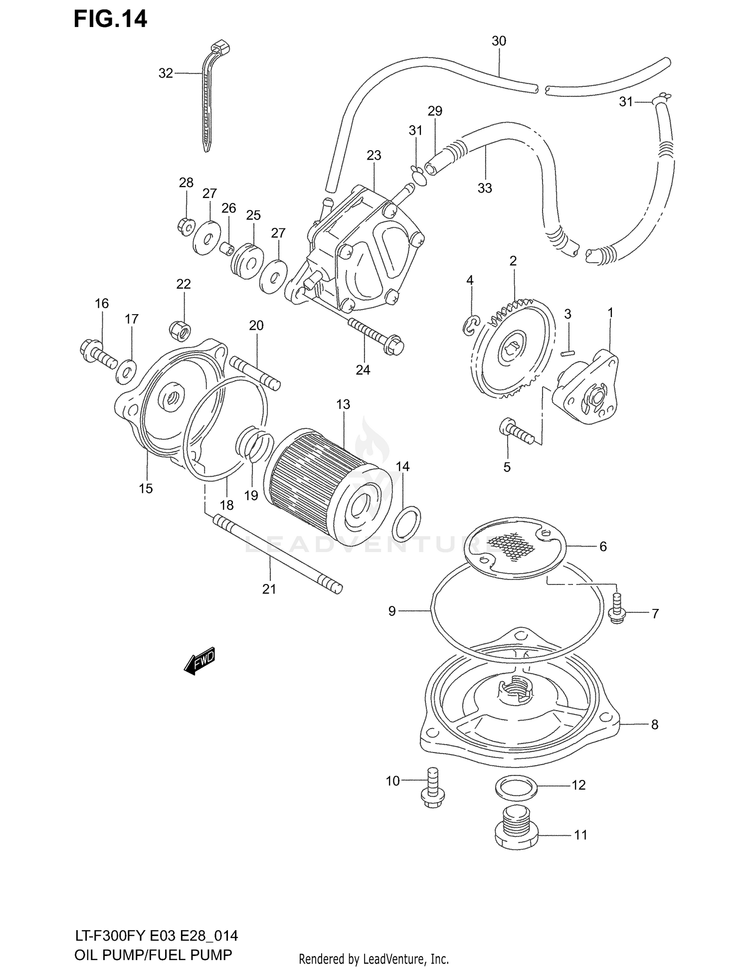 OIL PUMP - FUEL PUMP