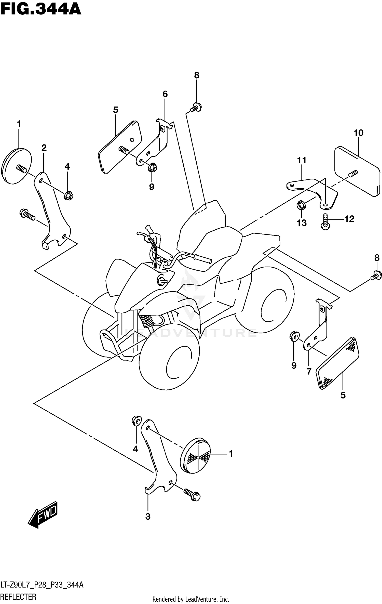 REFLECTOR (LT-Z90L7 P28)