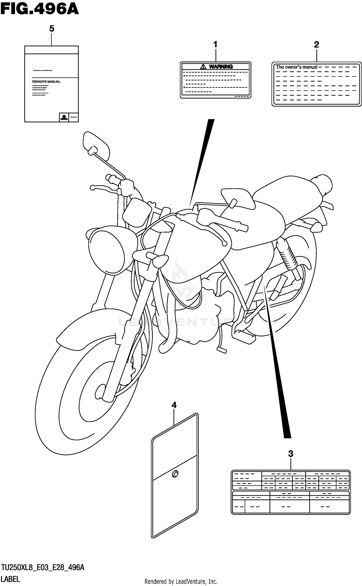 LABEL (TU250XL8 E03)