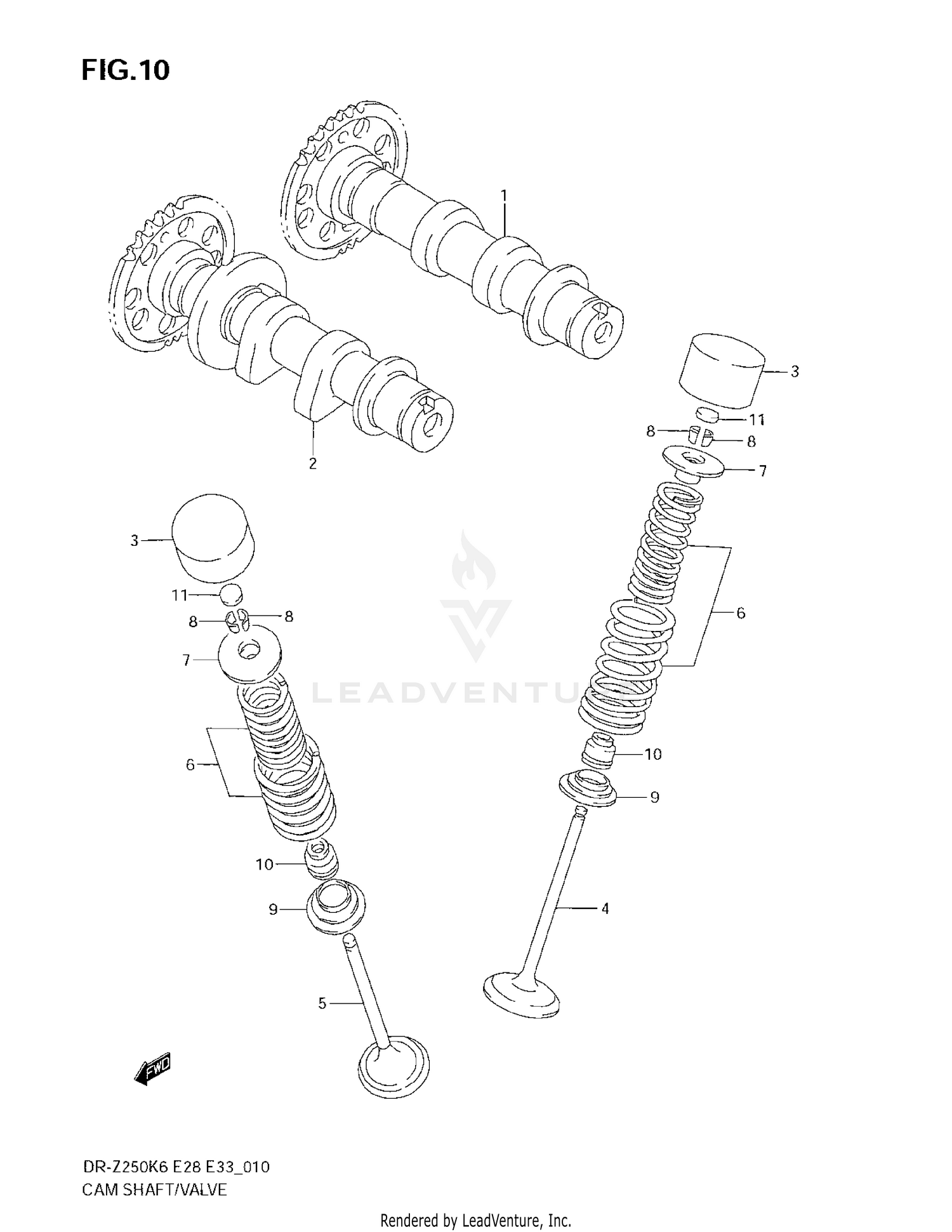 CAMSHAFT/VALVE