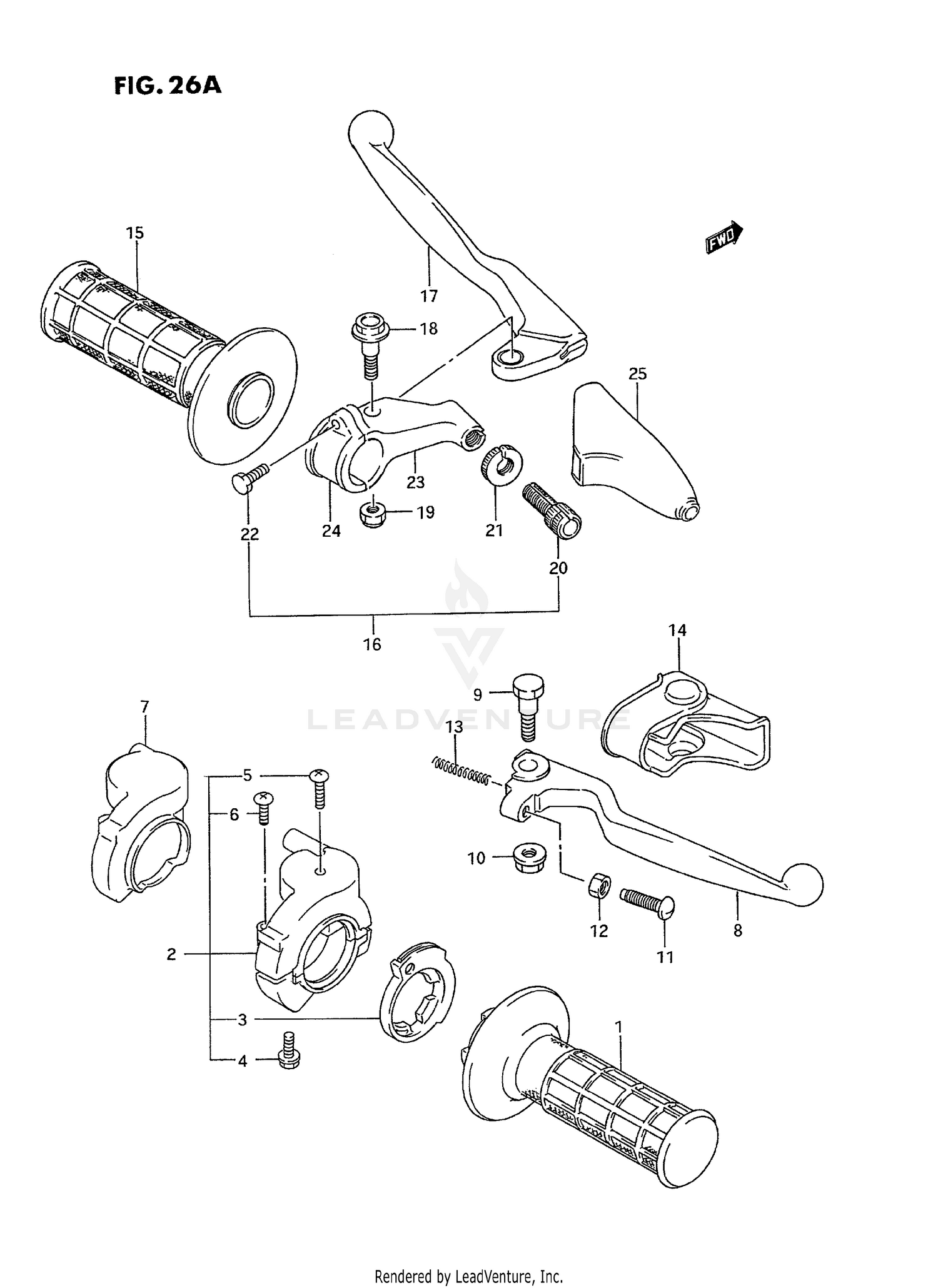 HANDLE SWITCH (MODEL S)