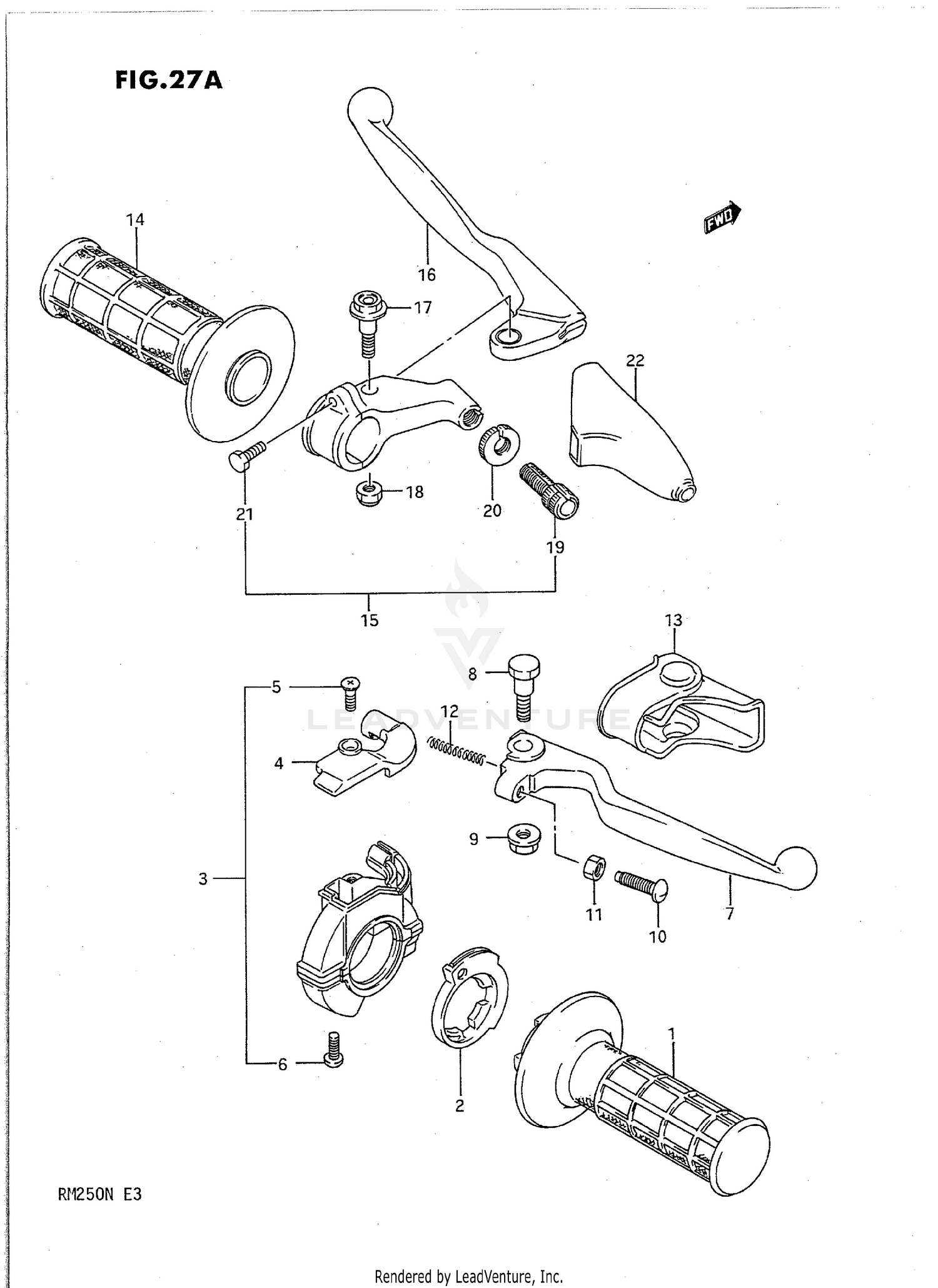 HANDLE SWITCH (MODEL N)