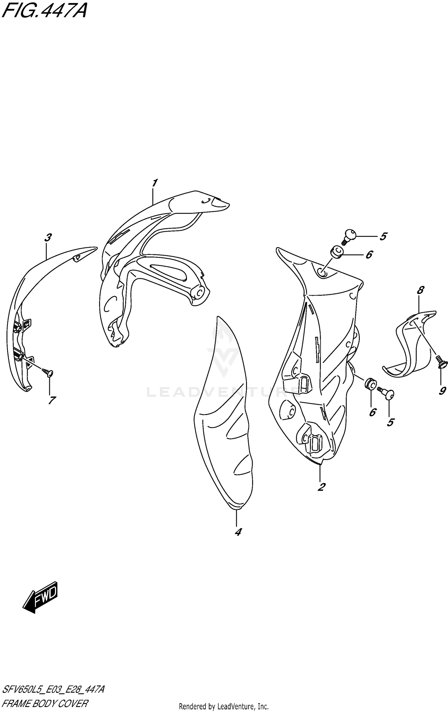 FRAME BODY COVER