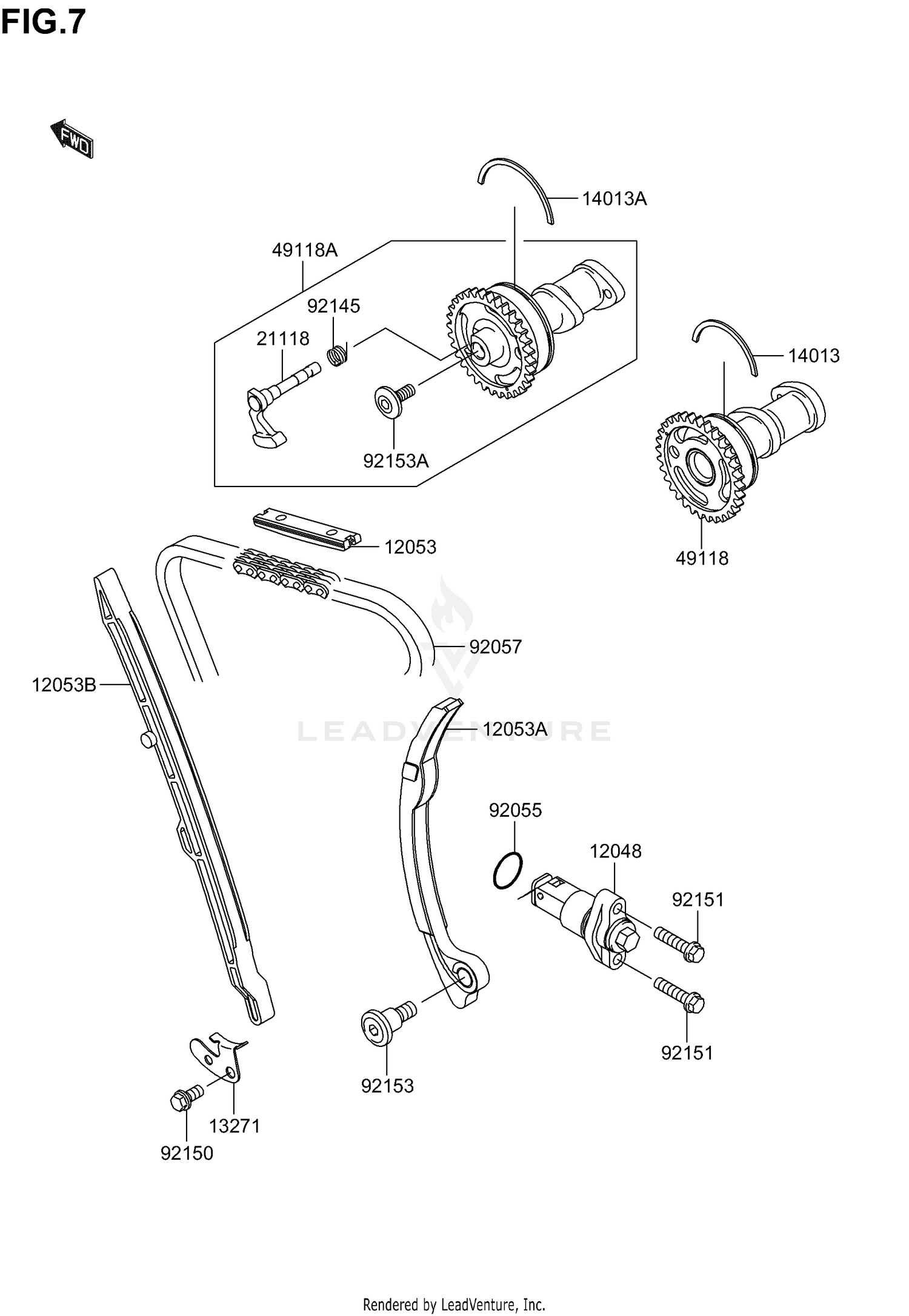 CAMSHAFT/TENSIONER