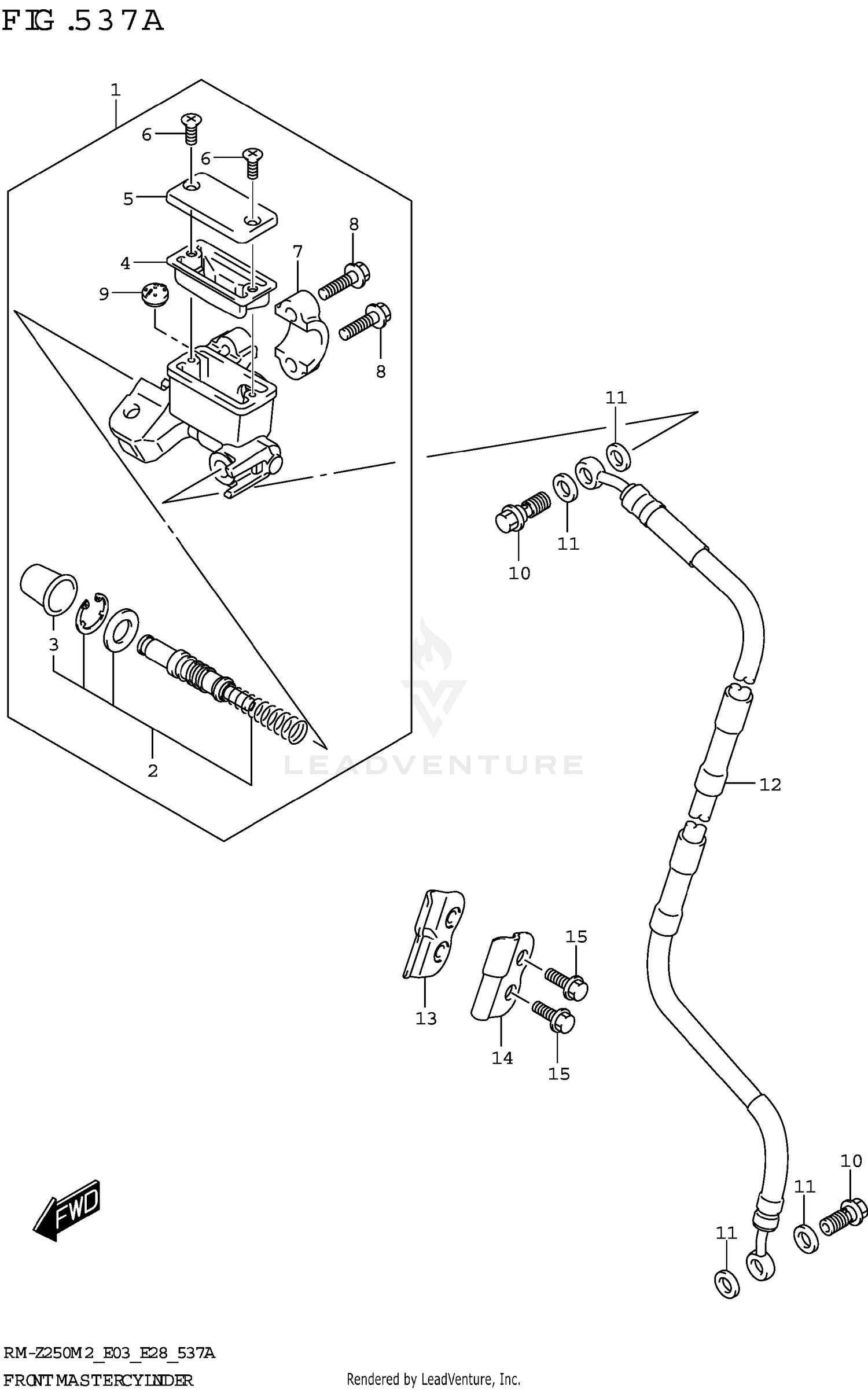 FRONT MASTER CYLINDER