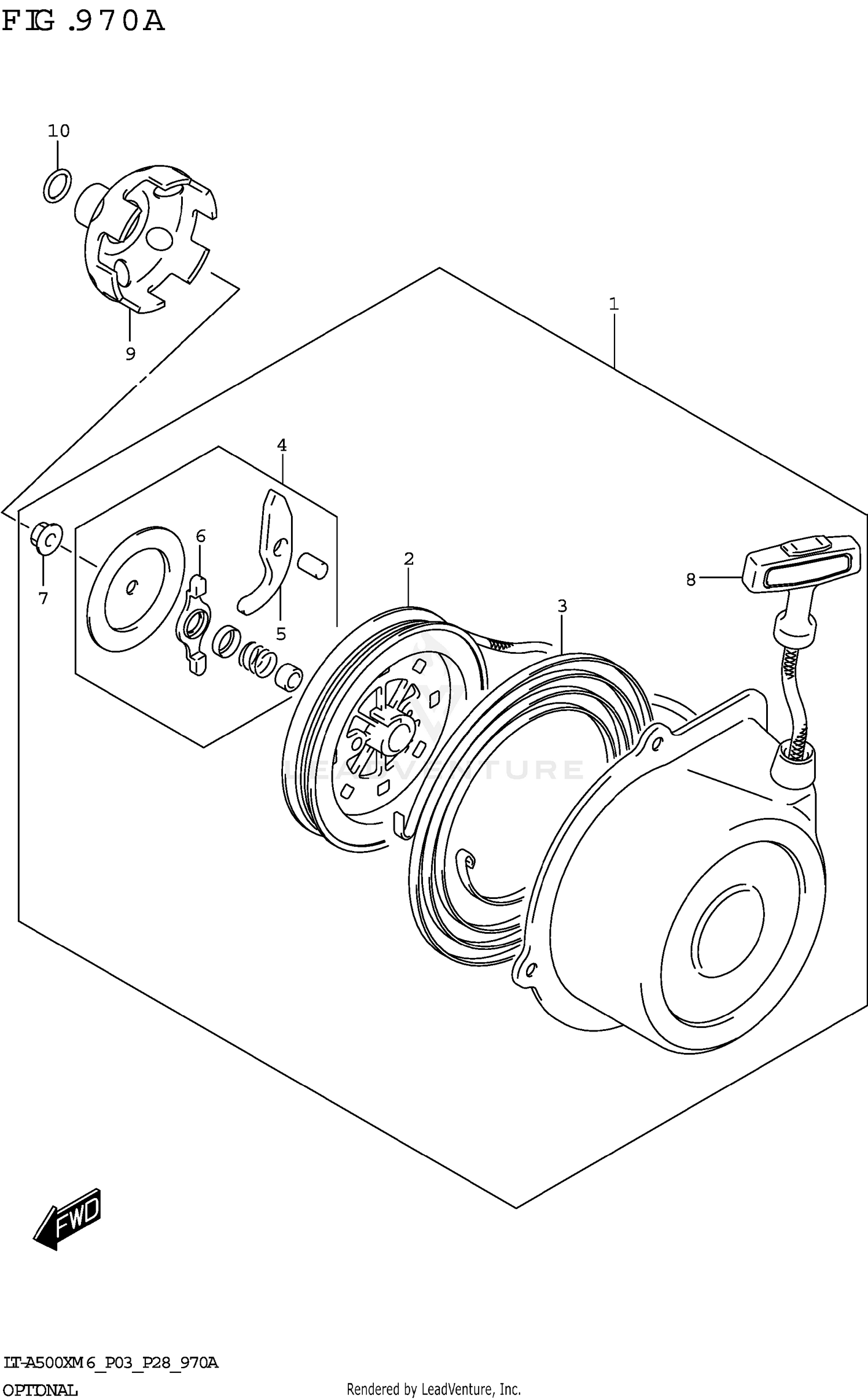 OPTIONAL (RECOIL STARTER)