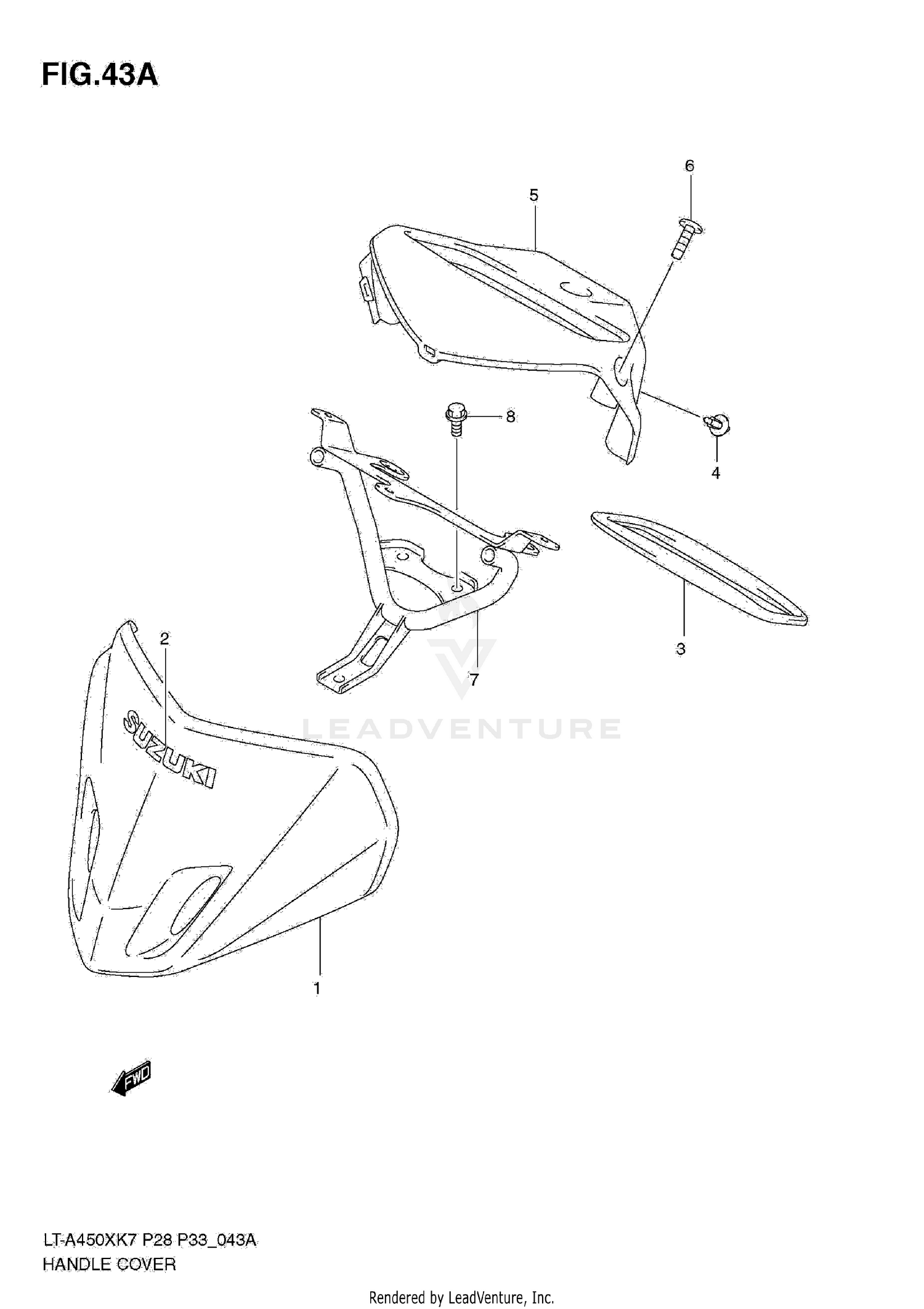HANDLE COVER (MODEL K9)