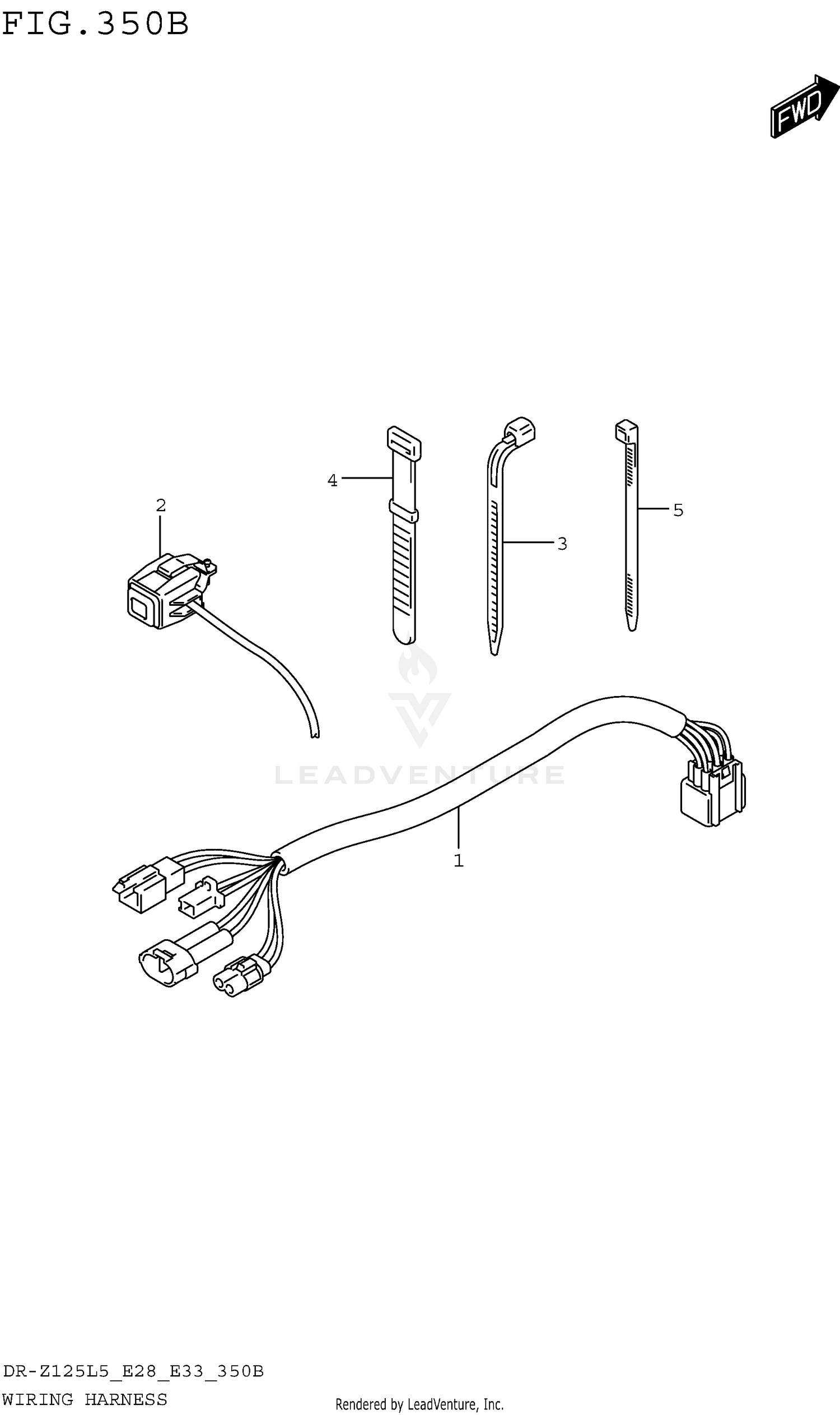 WIRING HARNESS (DR-Z125L5 E33)
