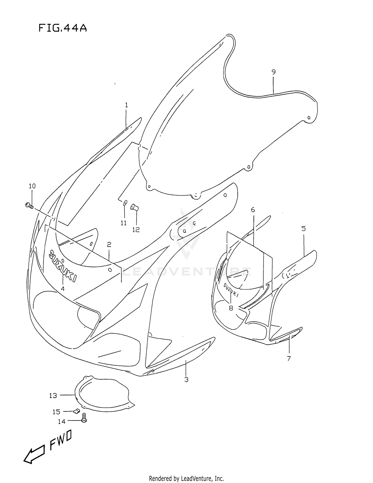 COWLING BODY (MODEL V)