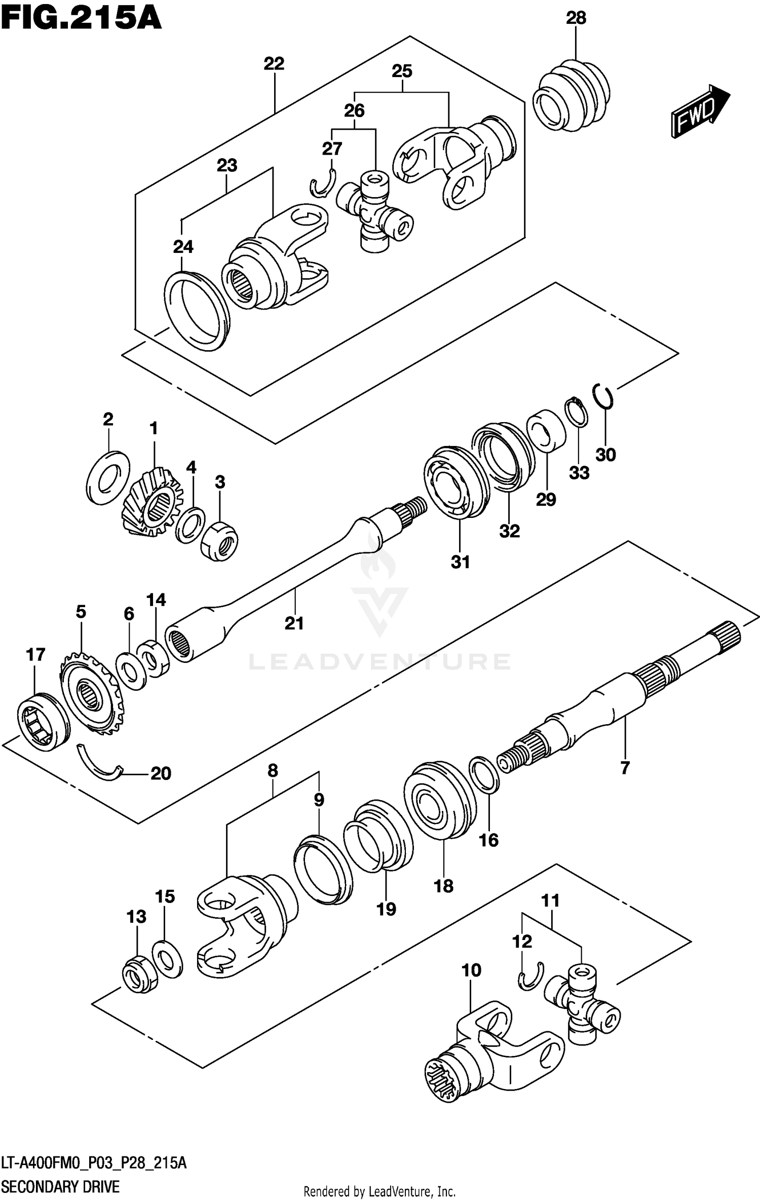 SECONDARY DRIVE