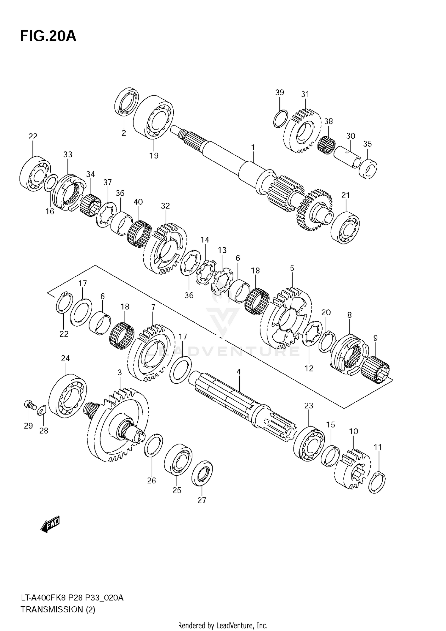 TRANSMISSION (2)(MODEL L0)