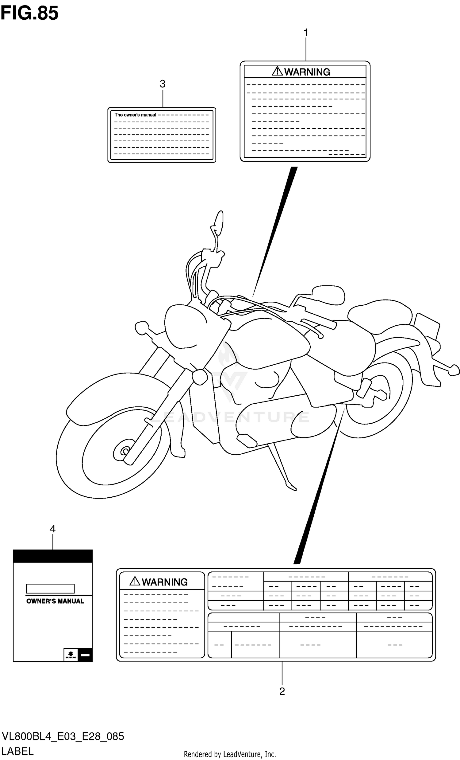 LABEL (VL800BL4 E33)