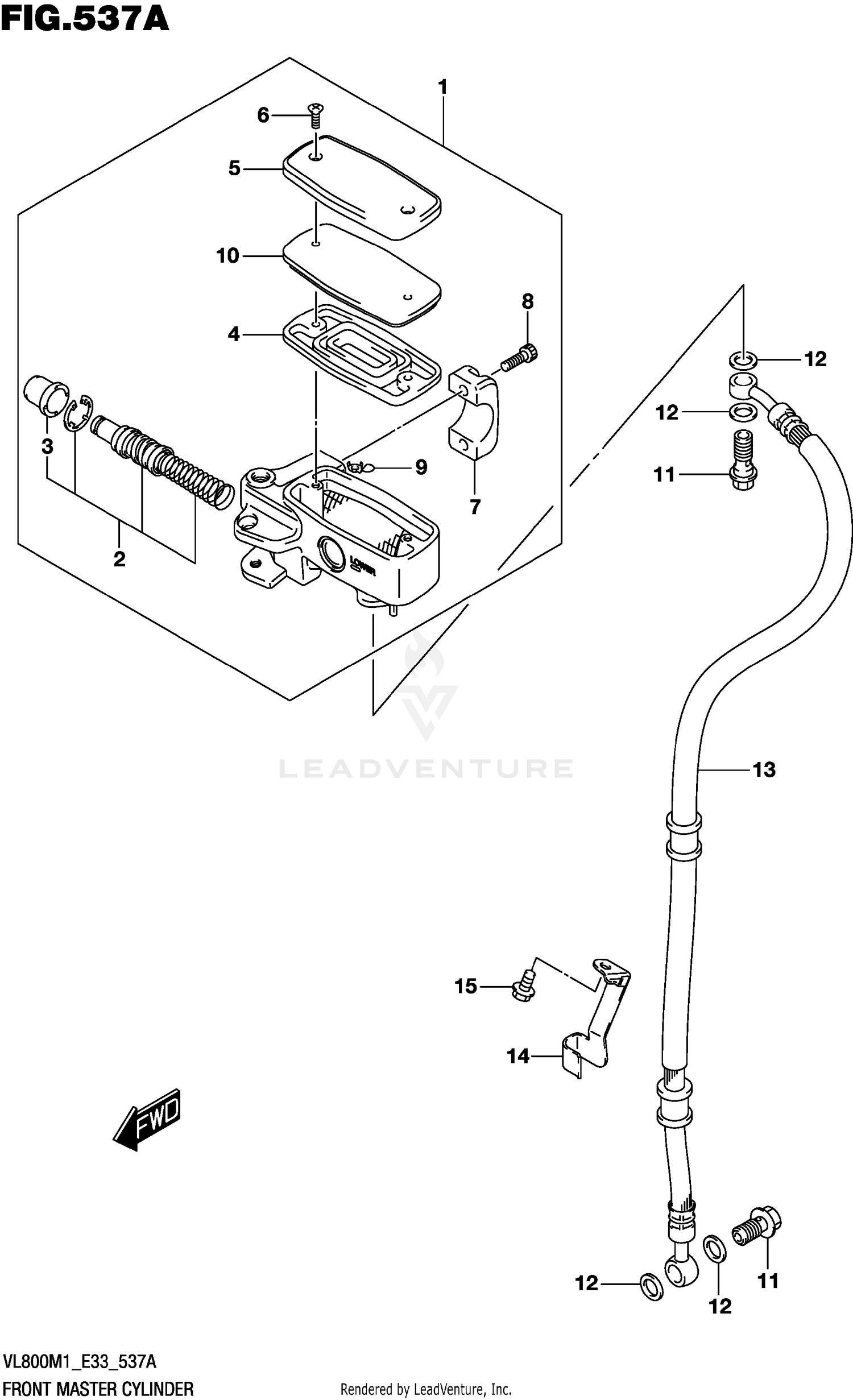 FRONT MASTER CYLINDER