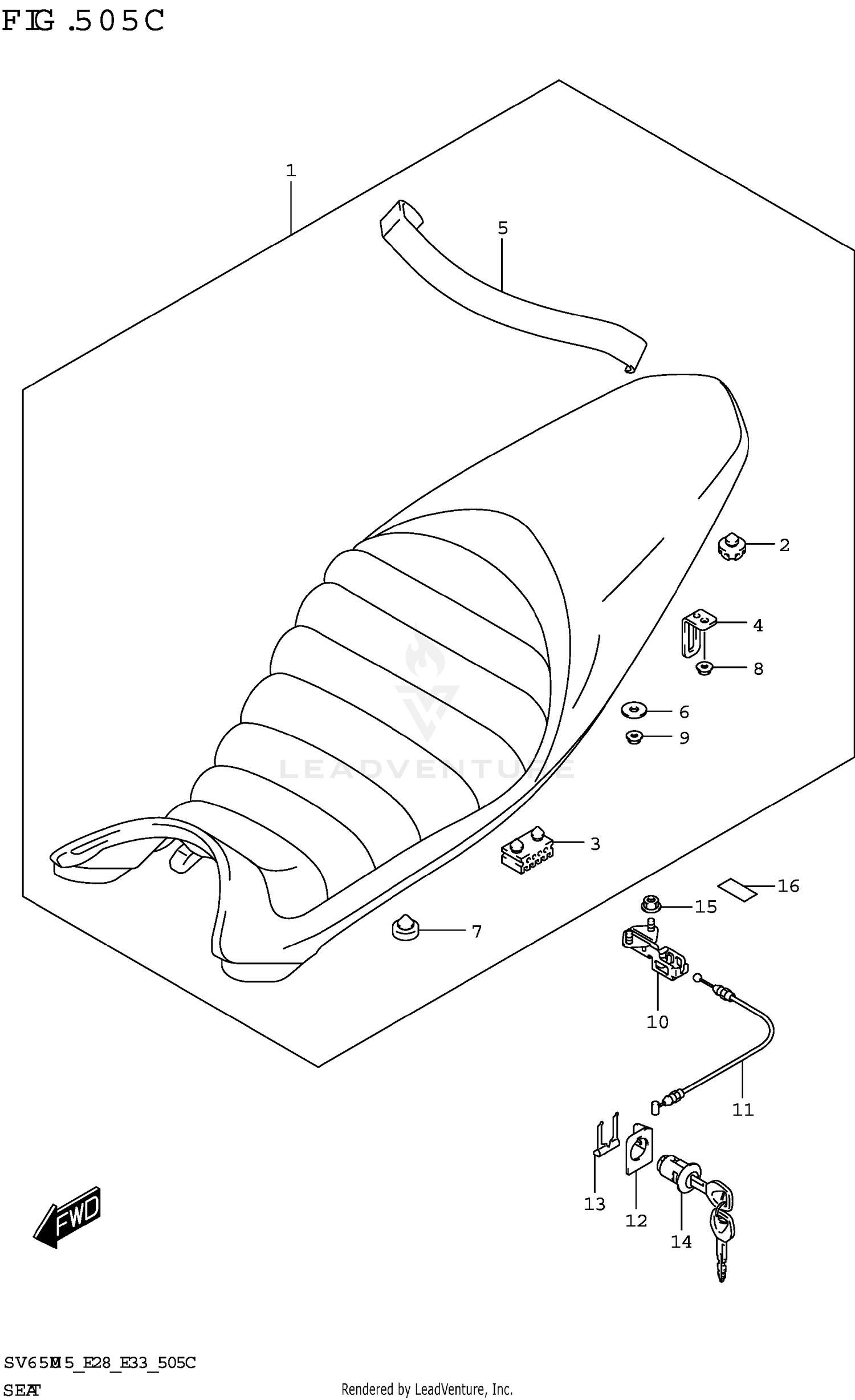 SEAT (SV650XA:(E28))