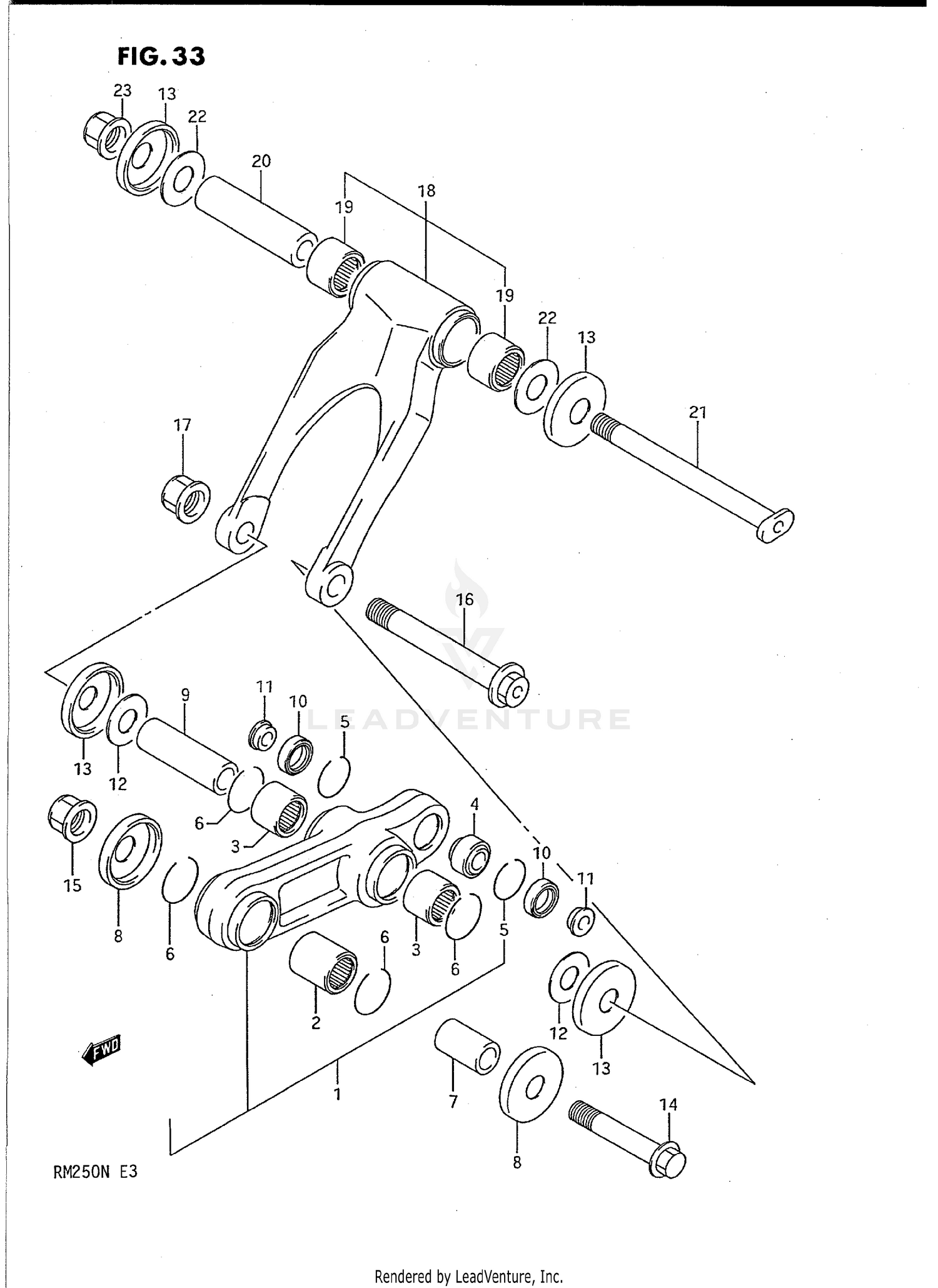 CUSHION LEVER (MODEL K)