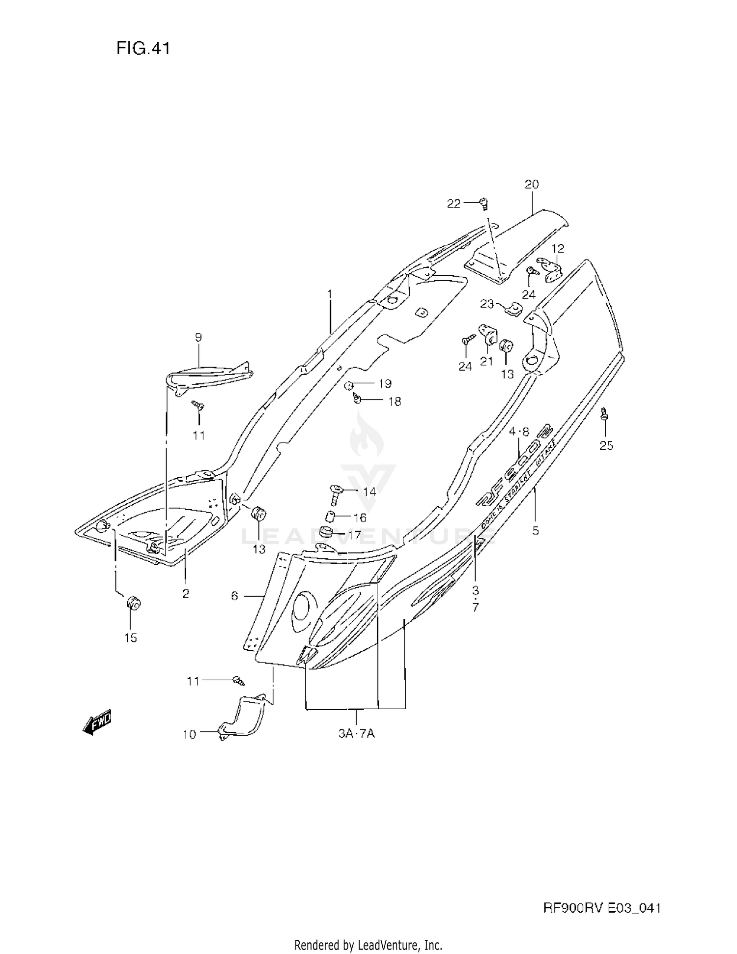 FRAME COVER (MODEL R/S)